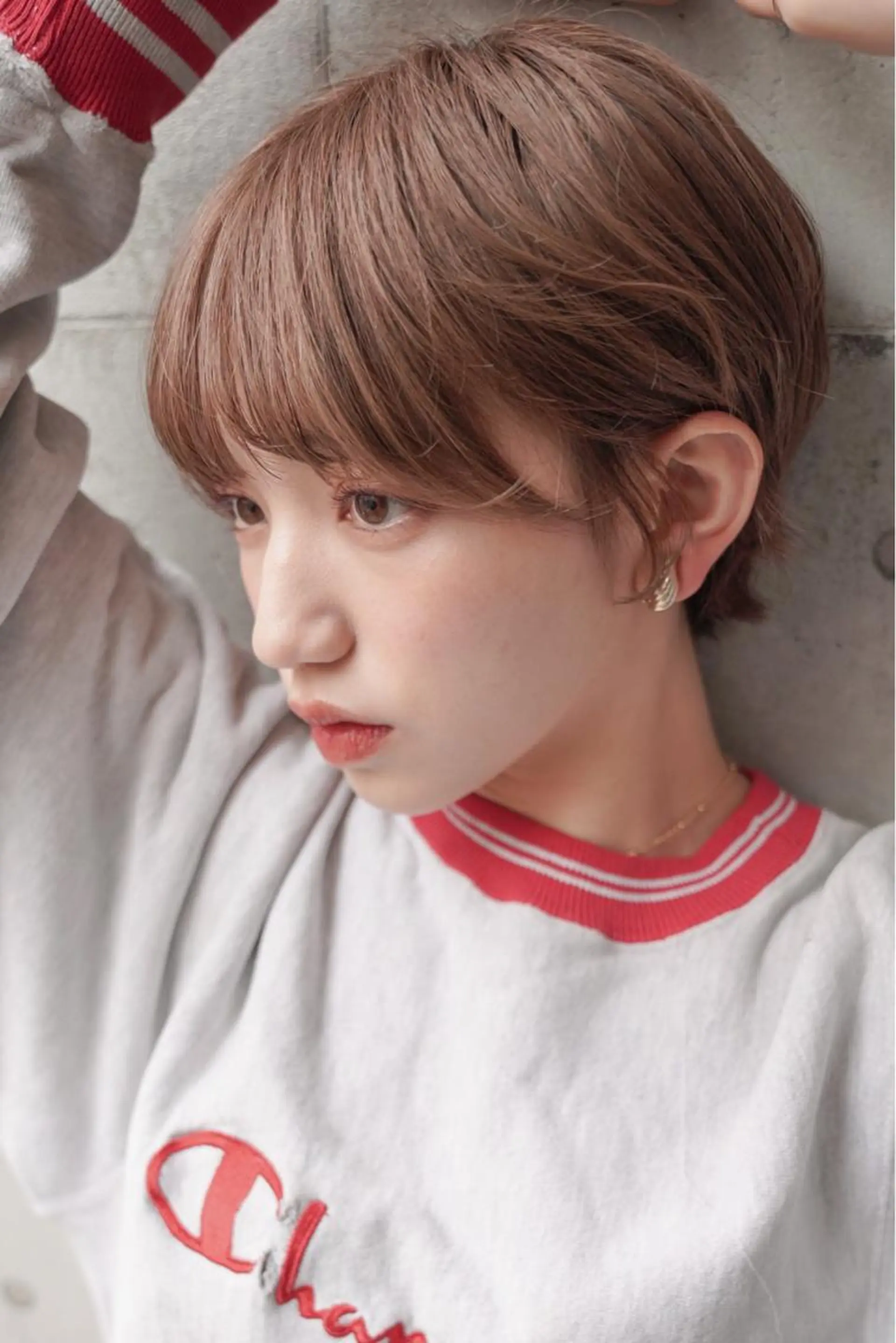 ショート カラー ~ing所属・小川 麿右のヘアスタイル