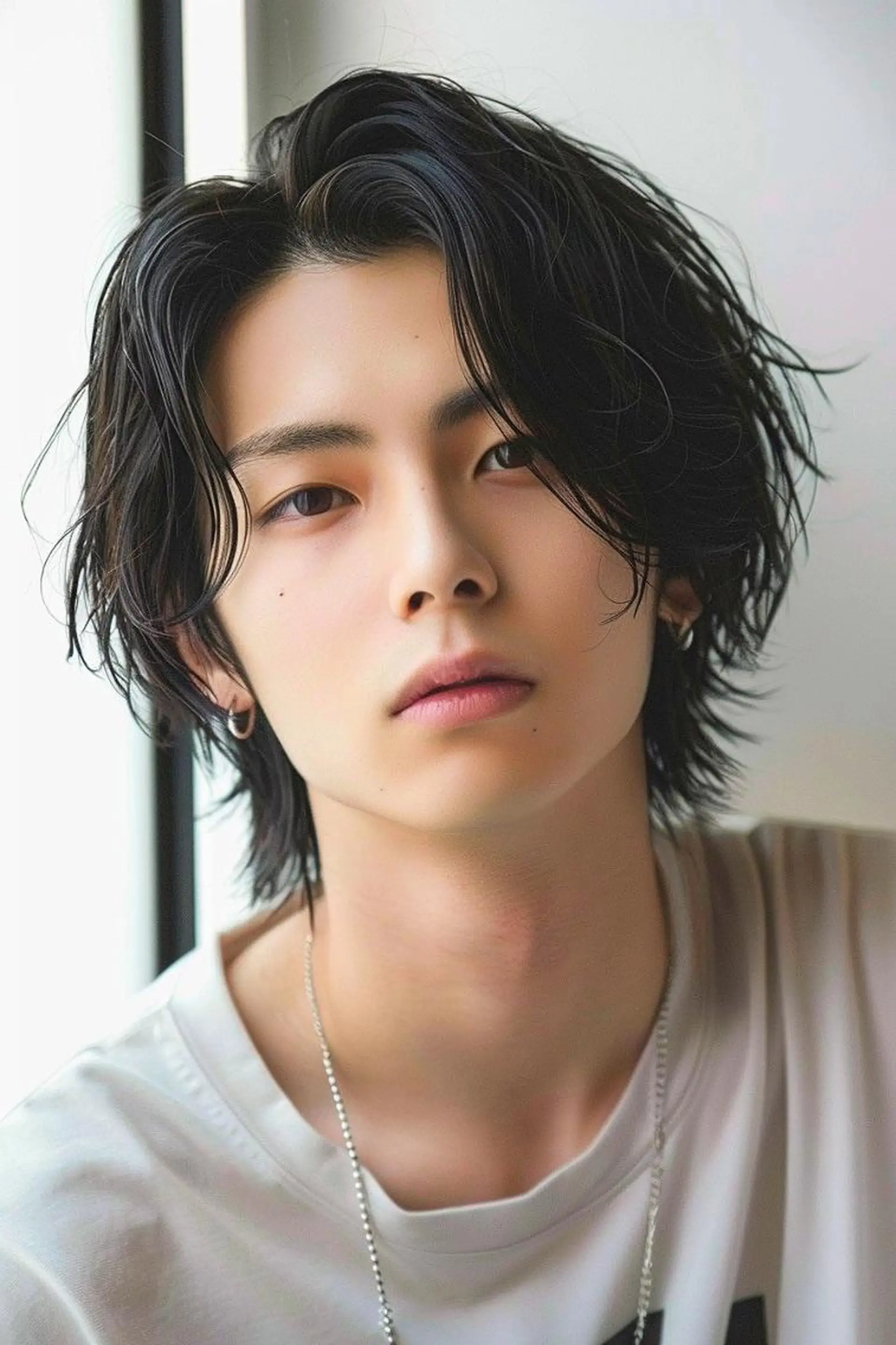 メンズ ミディアム パーマ 🌜 Lulu 🌛 公式/大通のヘアスタイル