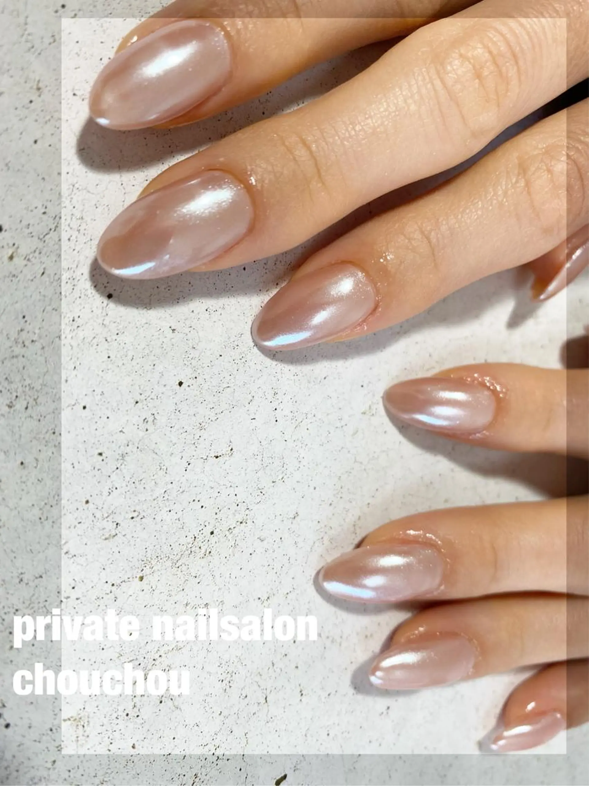 ネイル ホワイト ハンドネイル ネイルサロン CHOUCHOUのネイルデザイン