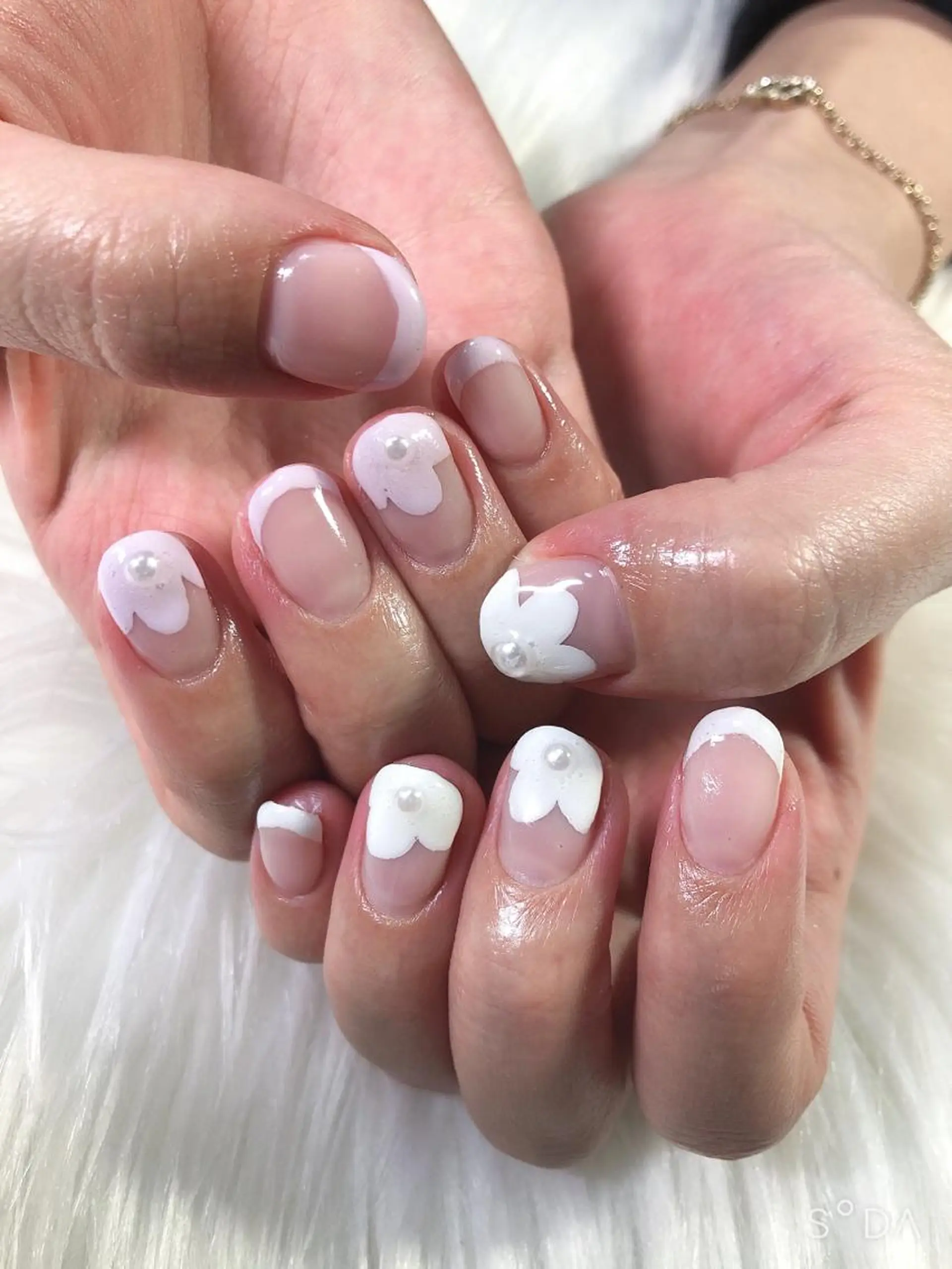 ネイル アートネイル フレンチネイル miwa ミワのネイルデザイン