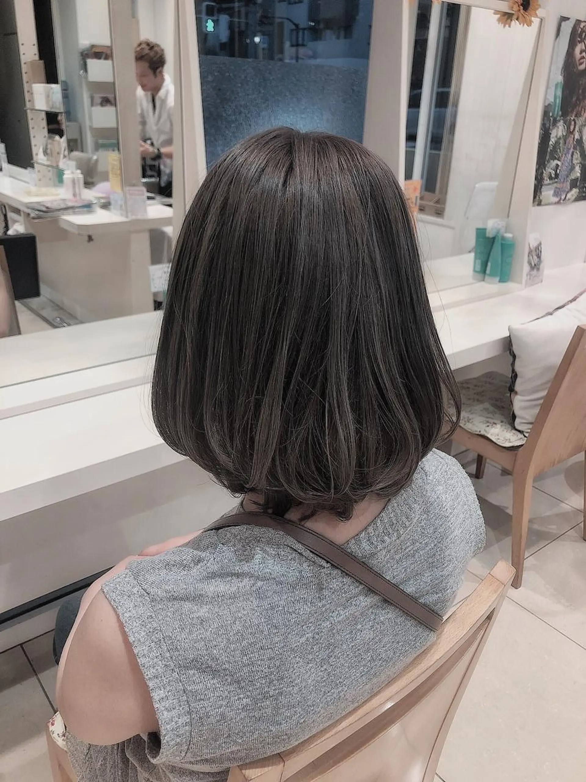 ミディアム カラー はだゆうき @hadadan08のヘアスタイル