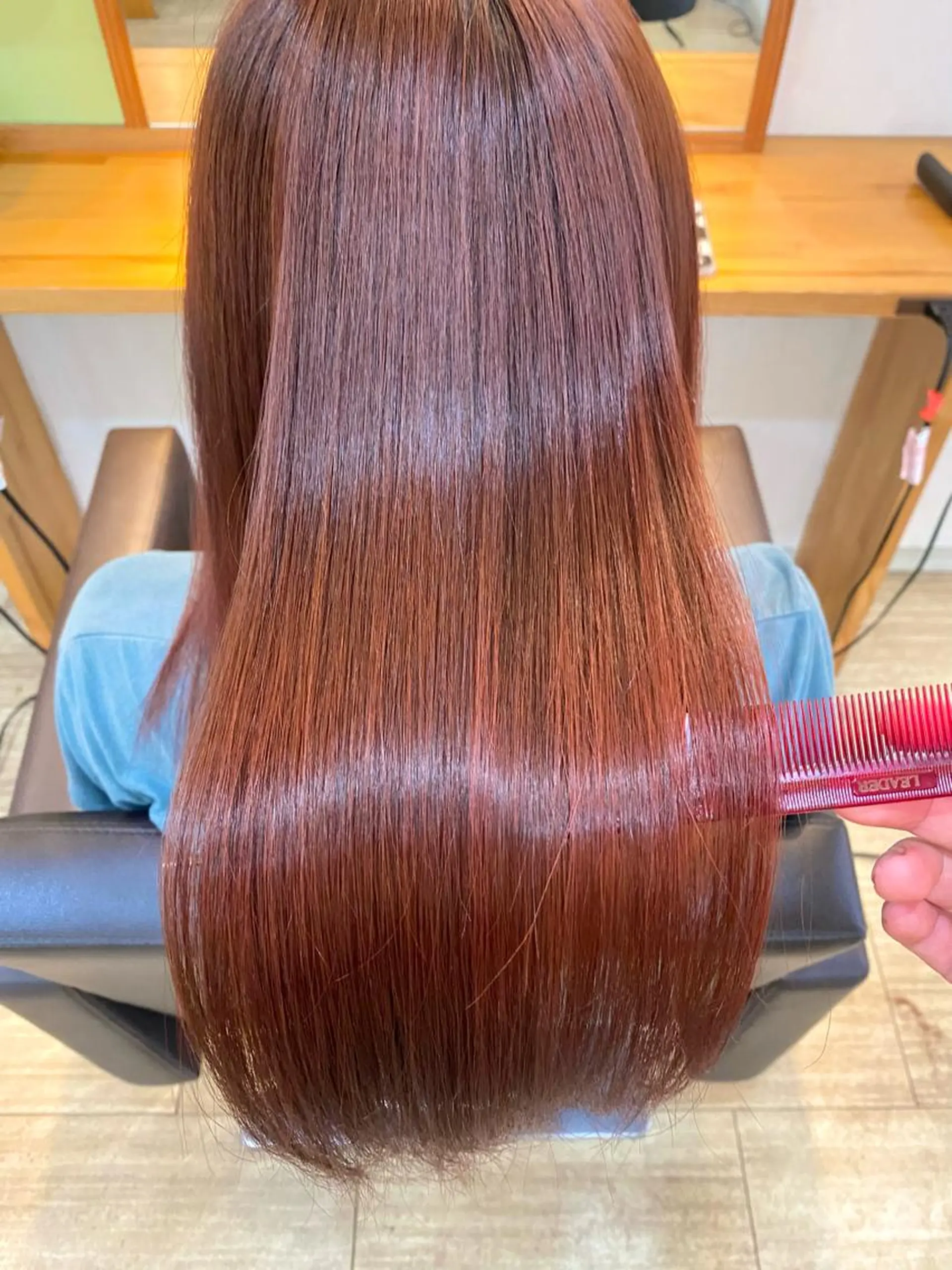 セミロング CABANON所属・和歌山髪質改善 那須優太のヘアスタイル