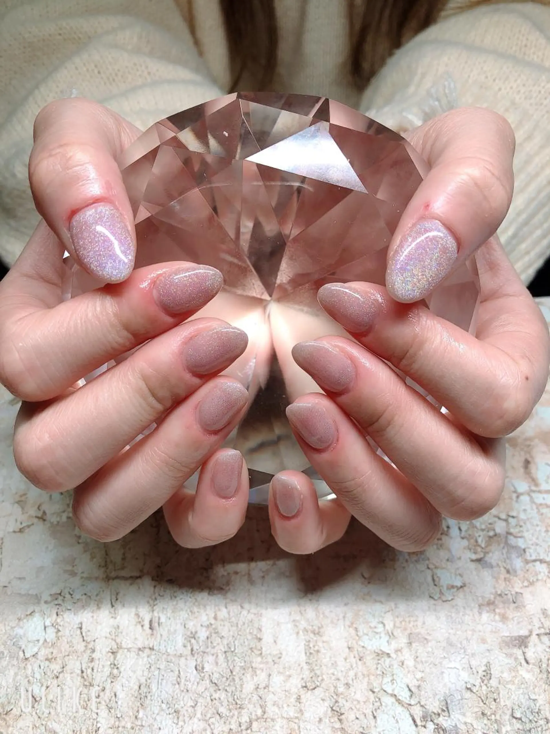 ネイル アートネイル フレンチネイル ジェルネイル グラデーション 韓国ネイル Nail room Bimano所属・Bimano seica♡+°のネイルデザイン