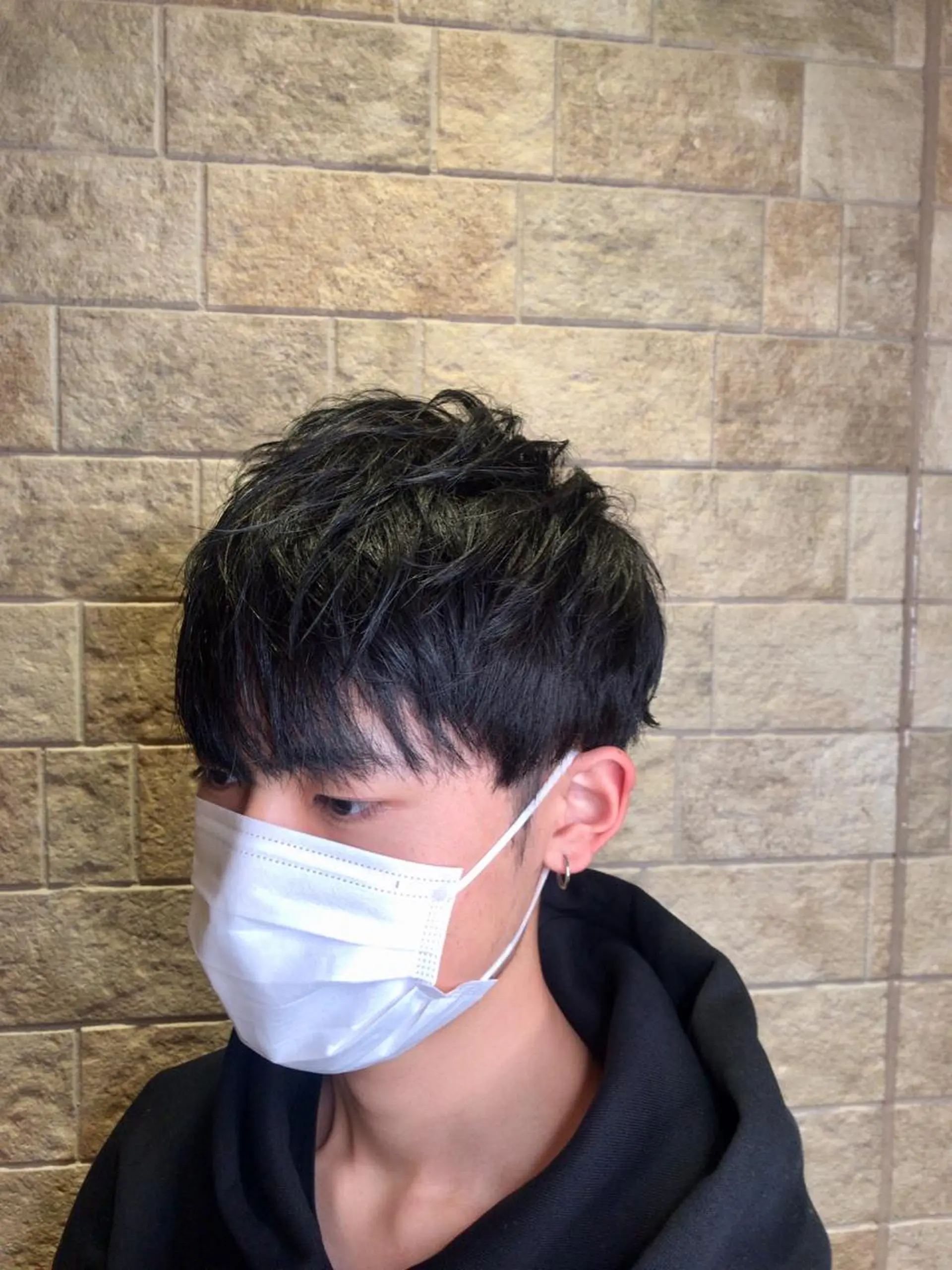 カラー メンズ SEA BELLE YASUのヘアスタイル