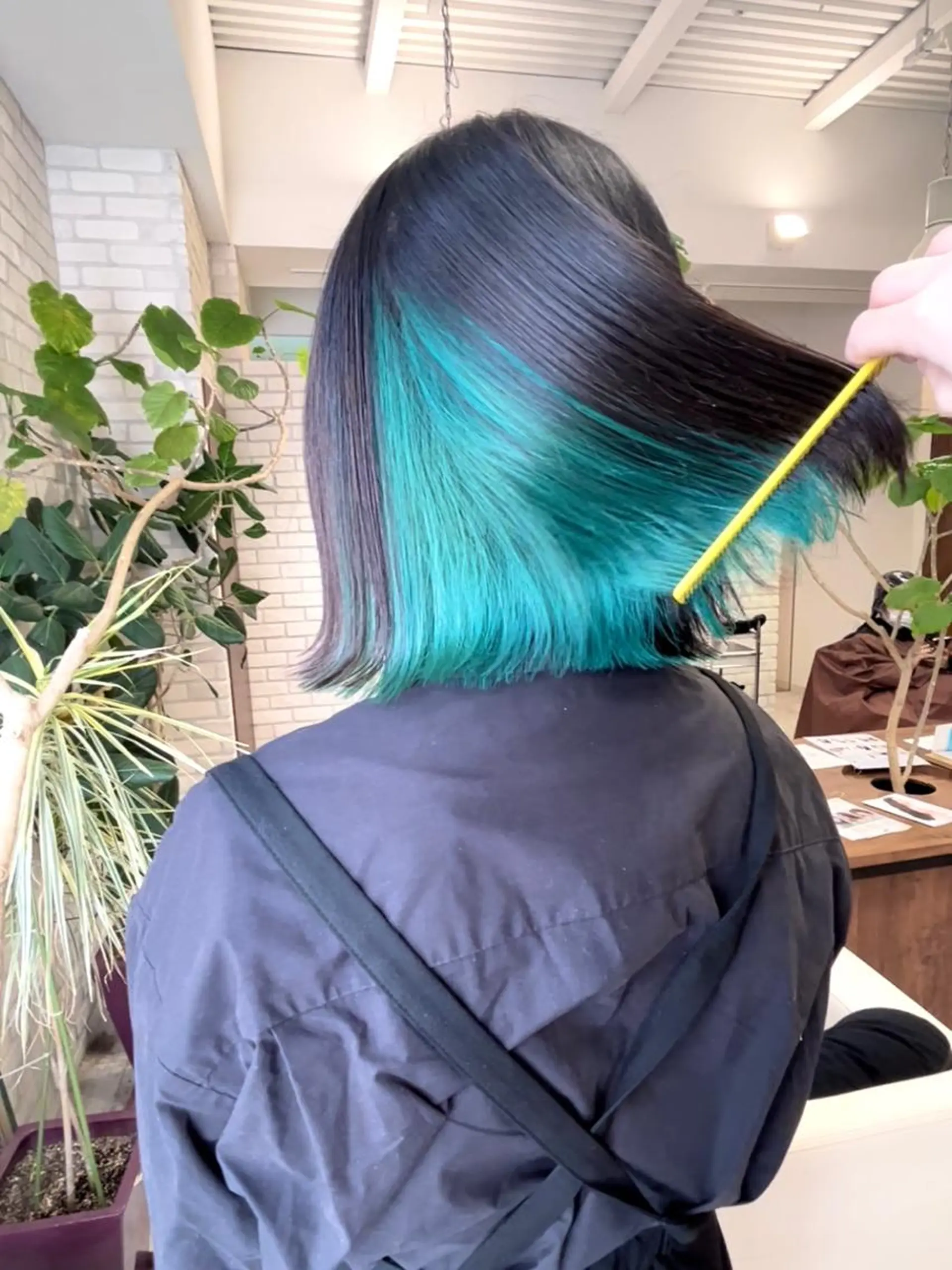 ショート カラー ヘアアレンジ ブリーチなし/ レイヤー🌿runaのヘアスタイル