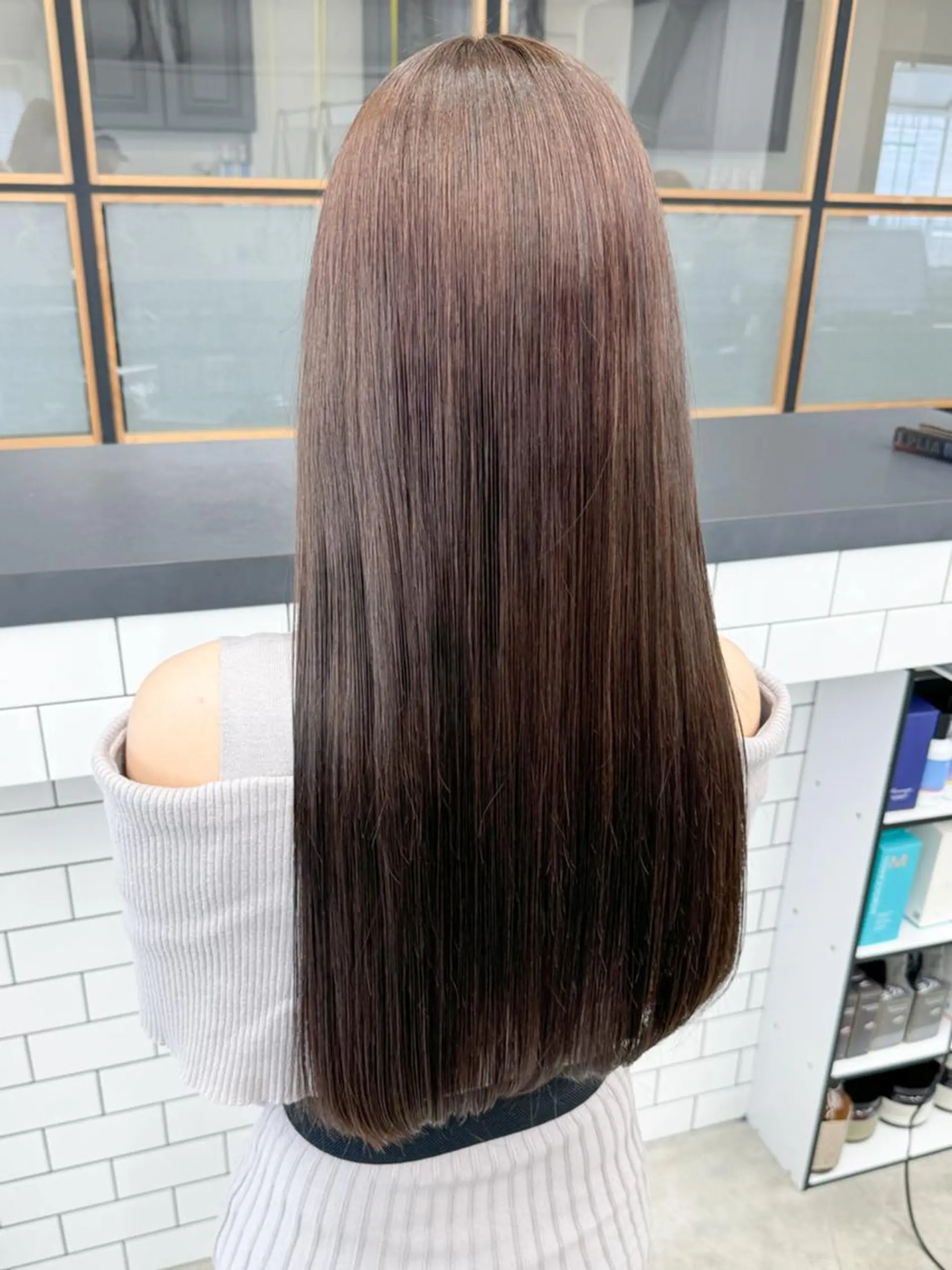 ロング 髪質改善✴️艶ケア 透明感カラー🫧颯太のヘアスタイル