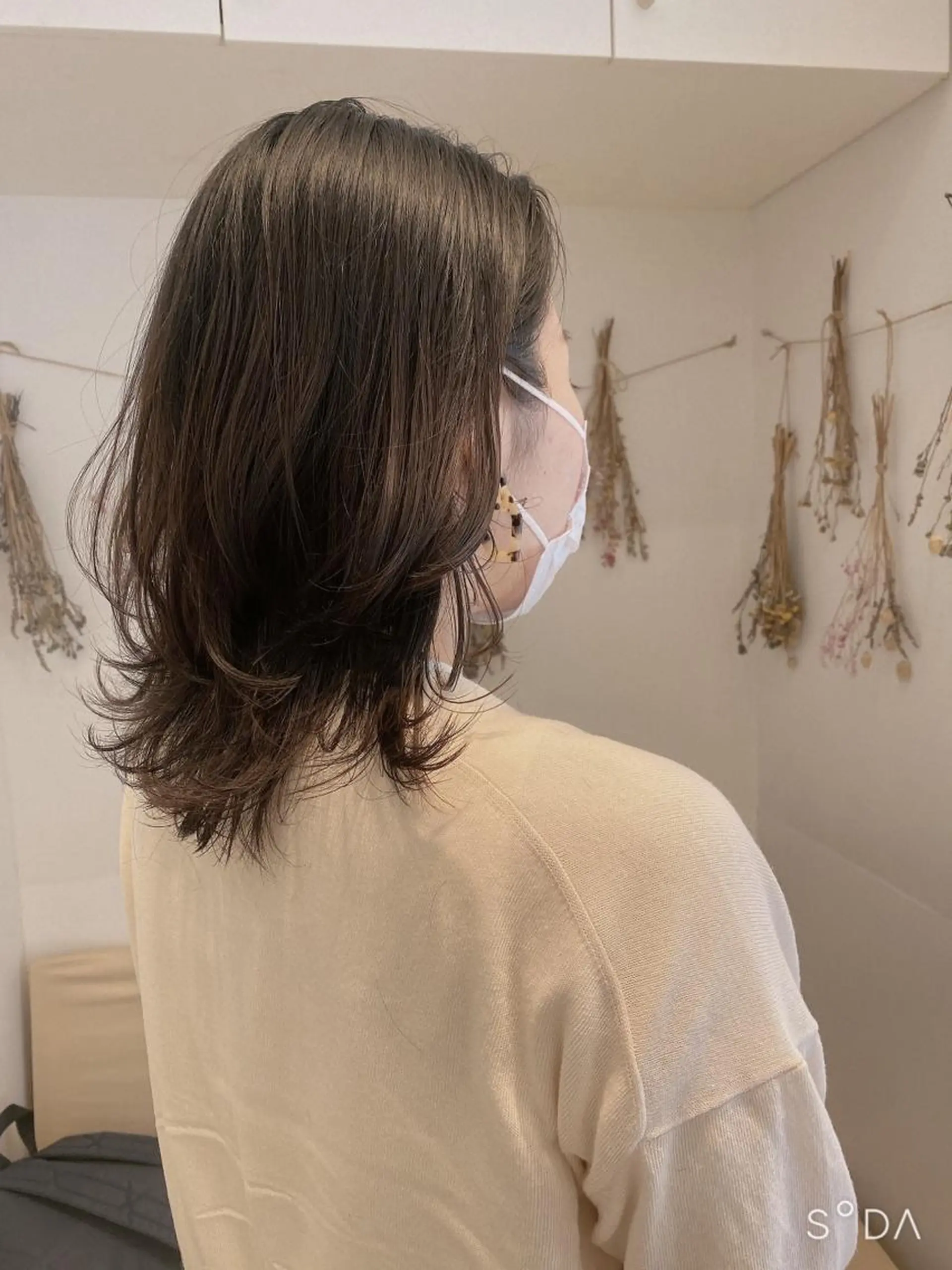 ミディアム カラー ミディアムレイヤー レイヤーカット はだゆうき @hadadan08のヘアスタイル