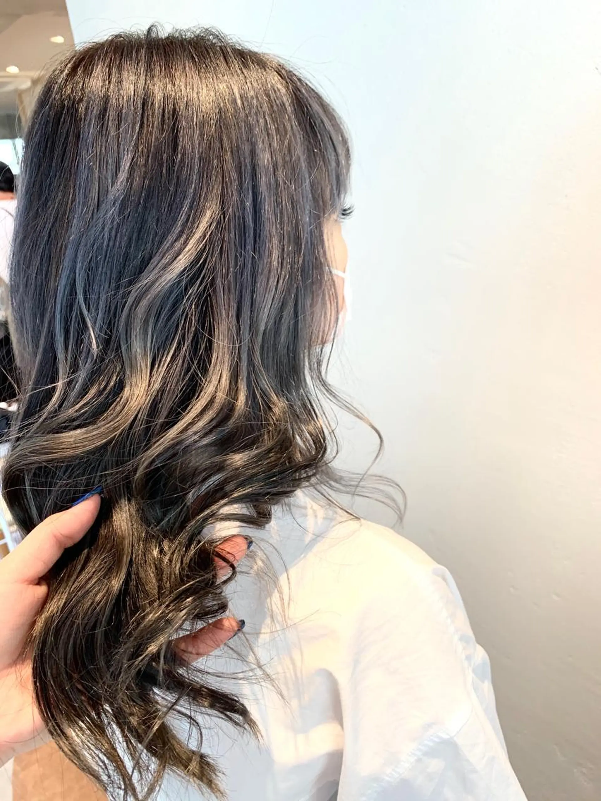 セミロング カラー 立川/シールエクステ /みづきのヘアスタイル