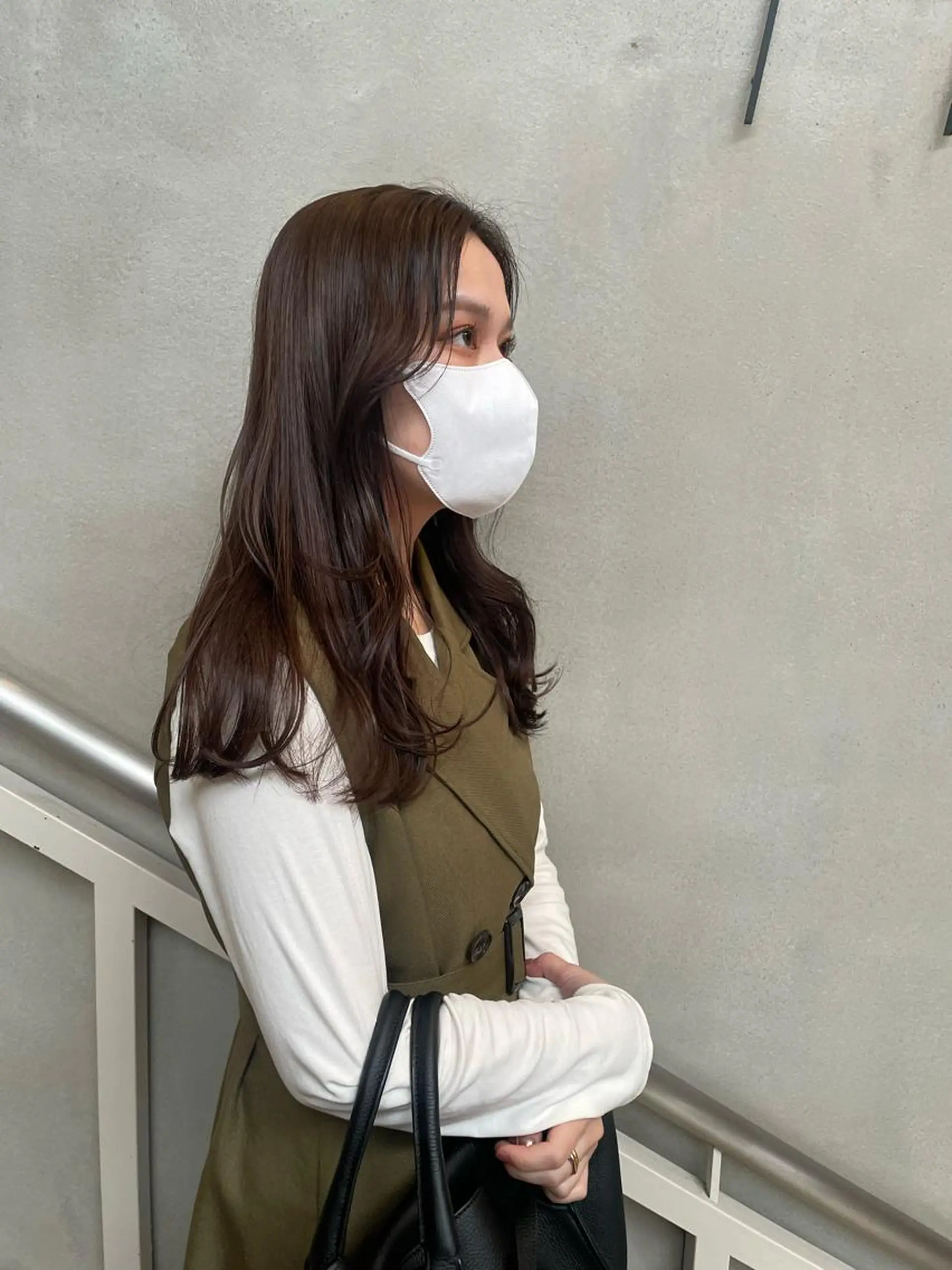 ロング 佐藤 永夏のヘアスタイル