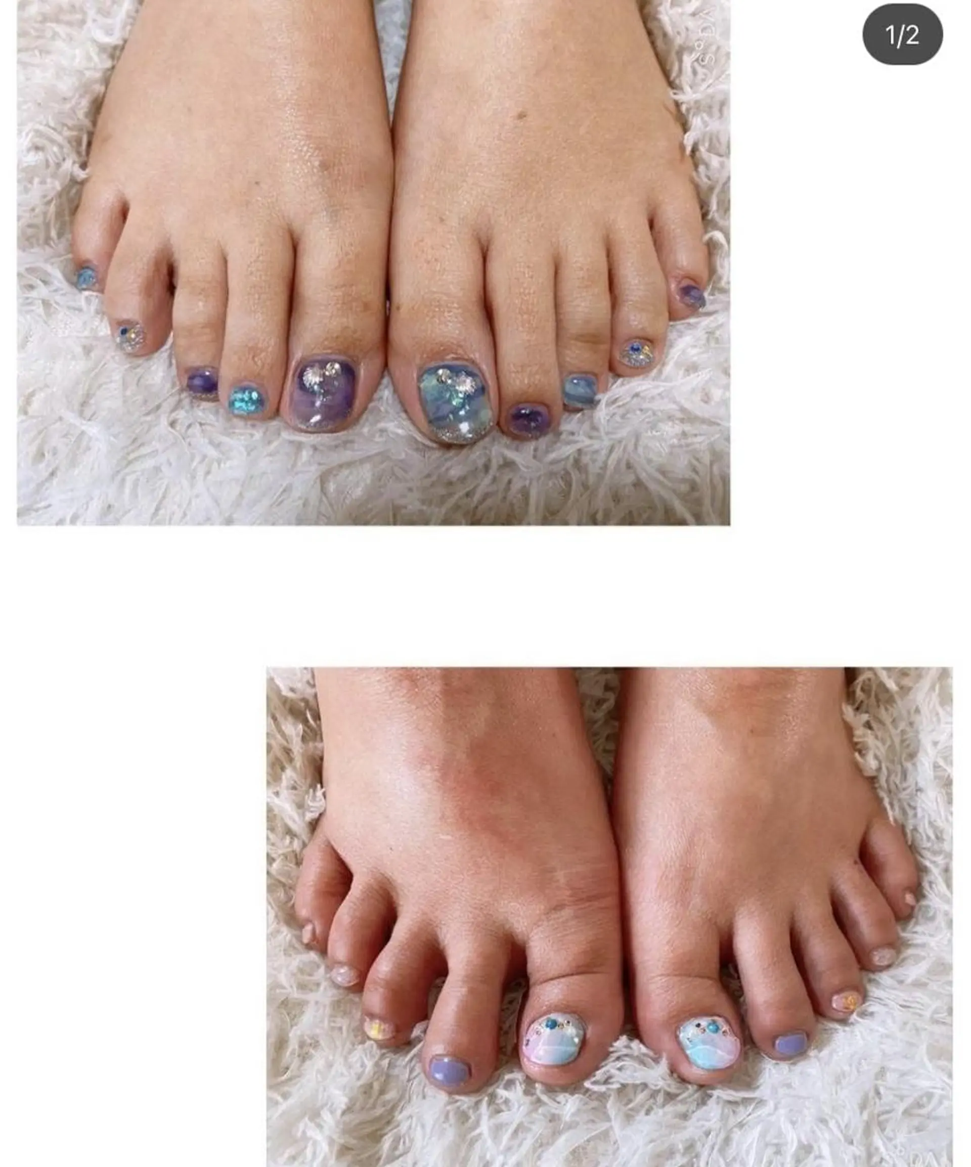 ネイル アートネイル フットネイル 持ち込み 佐野 愛美のエステ・リラクイメージ