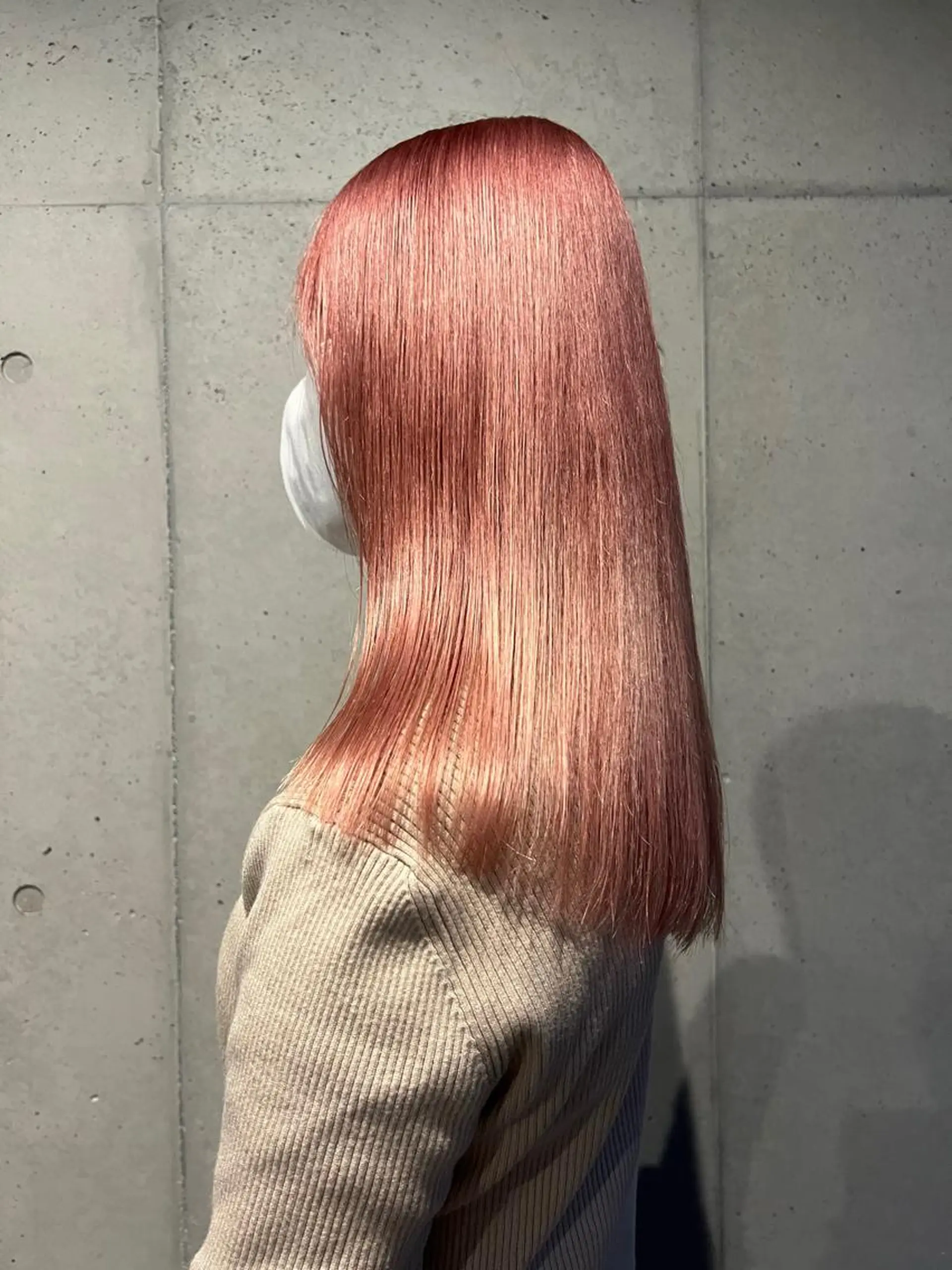 セミロング カラー 似合わせウルフ/ レイヤー/山本祐輔のヘアスタイル