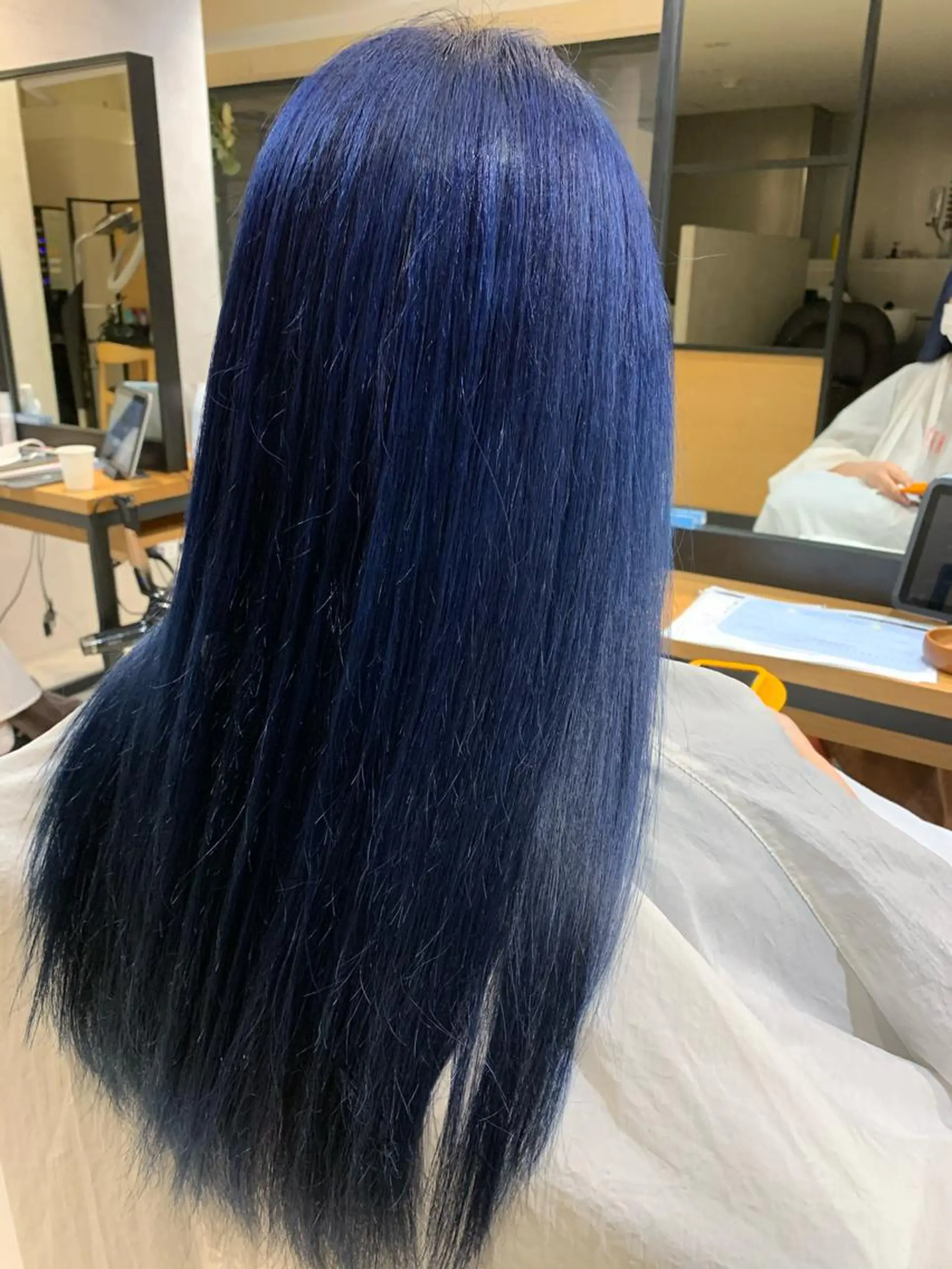 ロング 🌿earth亀有店 【緑髪のノブ】🌿のヘアスタイル