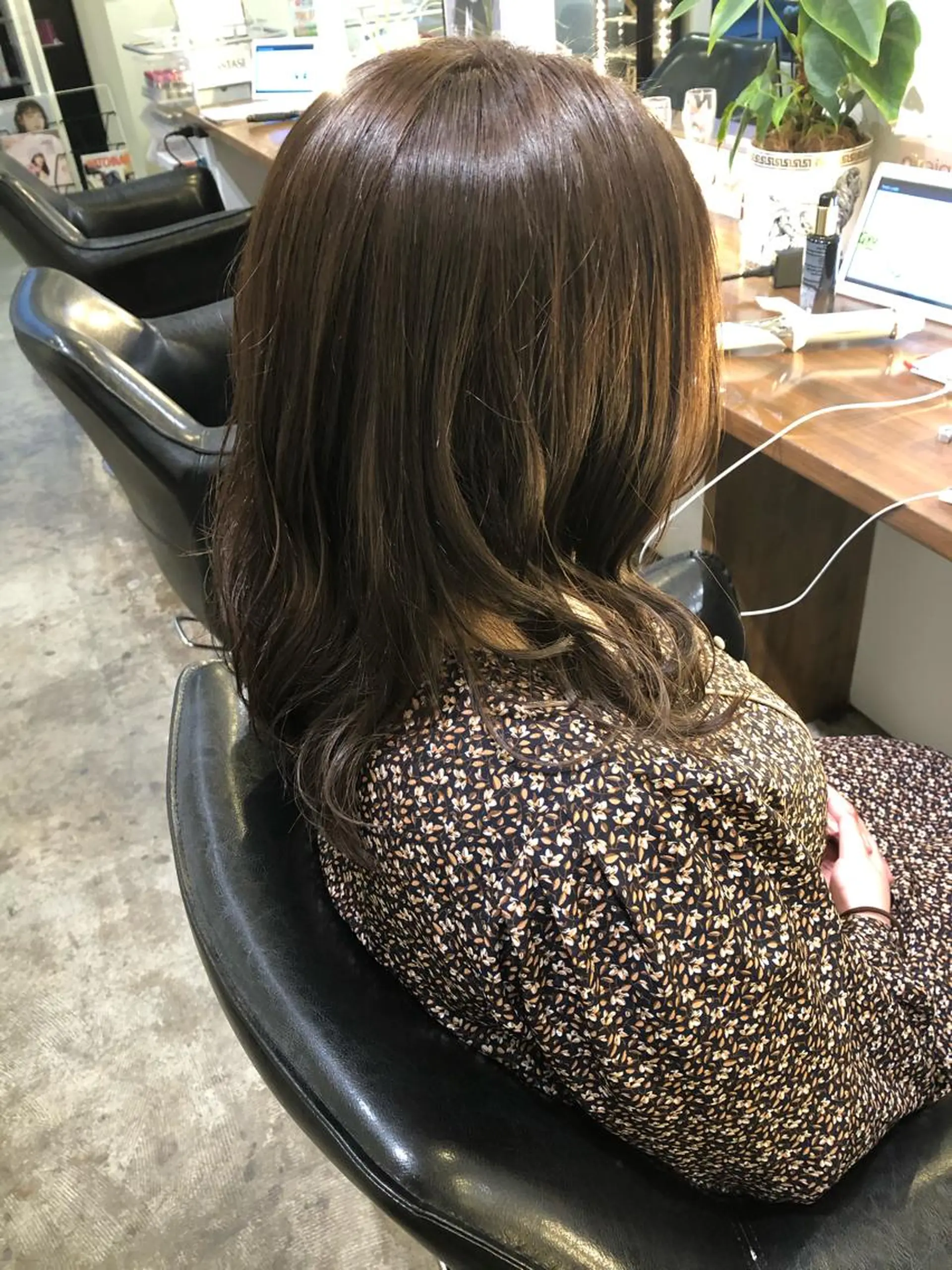 ミディアム カラー カット ヘアカラー エファッセ伊奈店所属・高野 陸のヘアスタイル