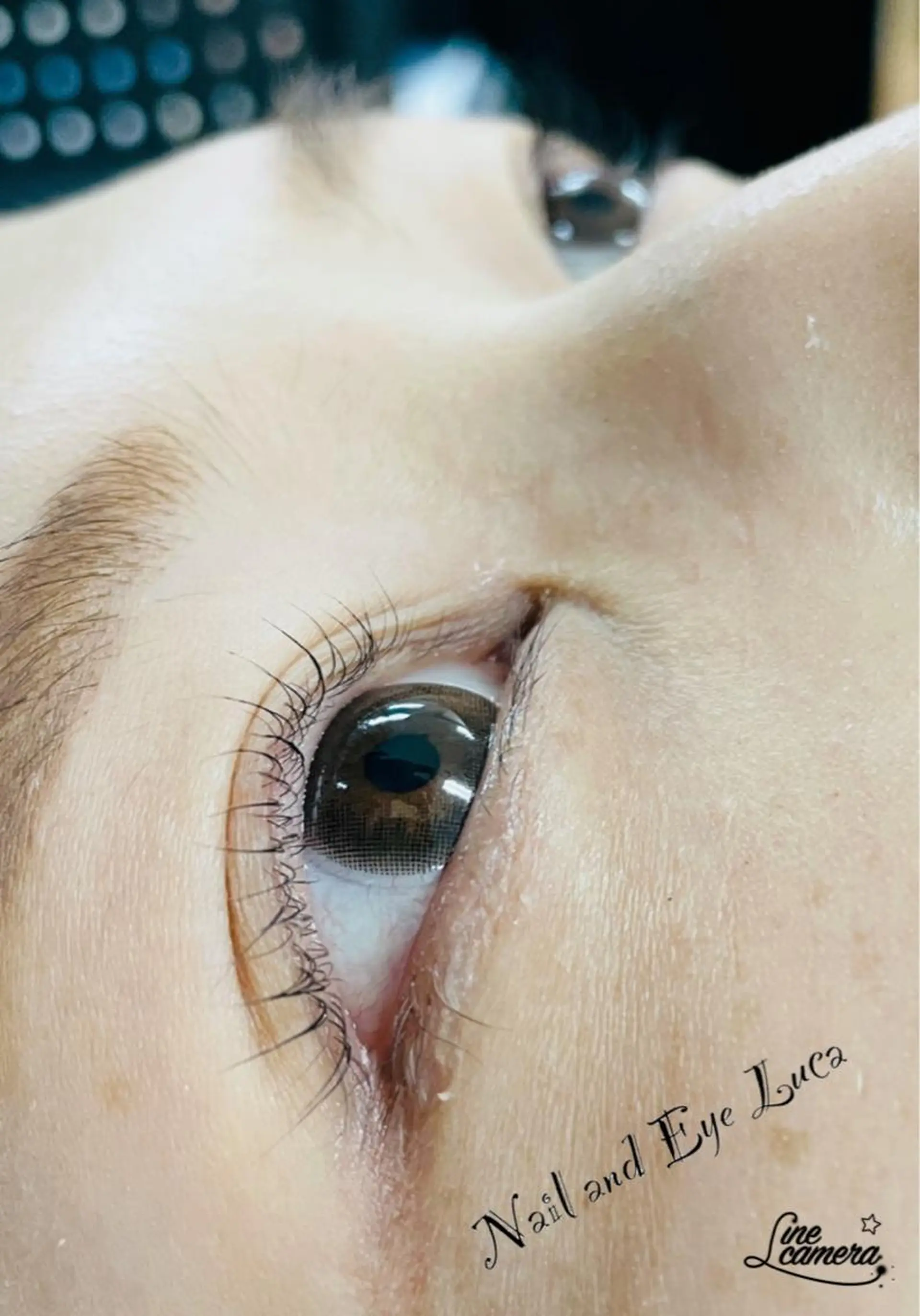 マツエク・マツパ パリジェンヌラッシュリフト NailandEye Lucaのネイルデザイン