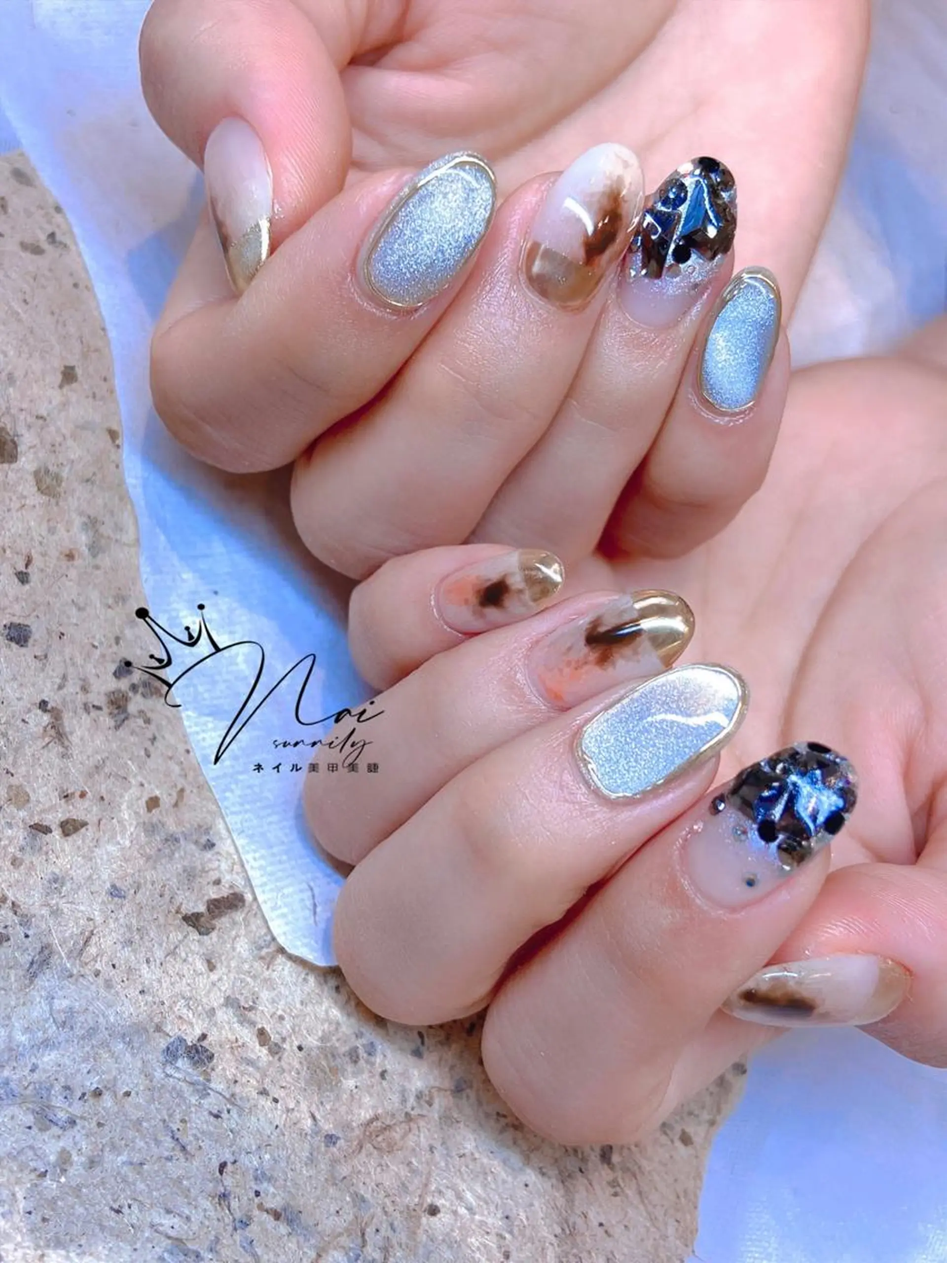 ネイル 長さだし専門店 M2　rikaのネイルデザイン