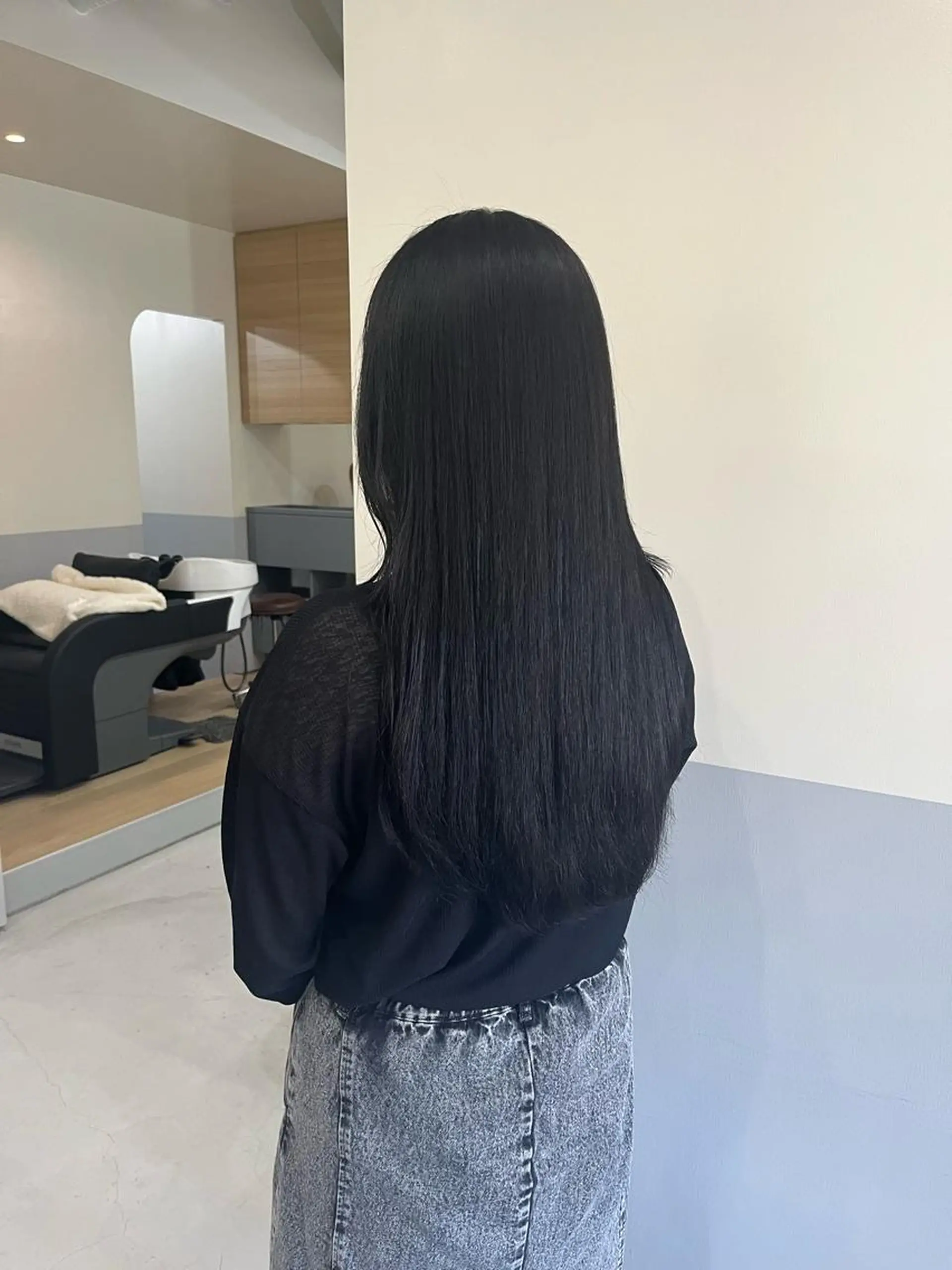 ロング 神谷 夏帆のヘアスタイル