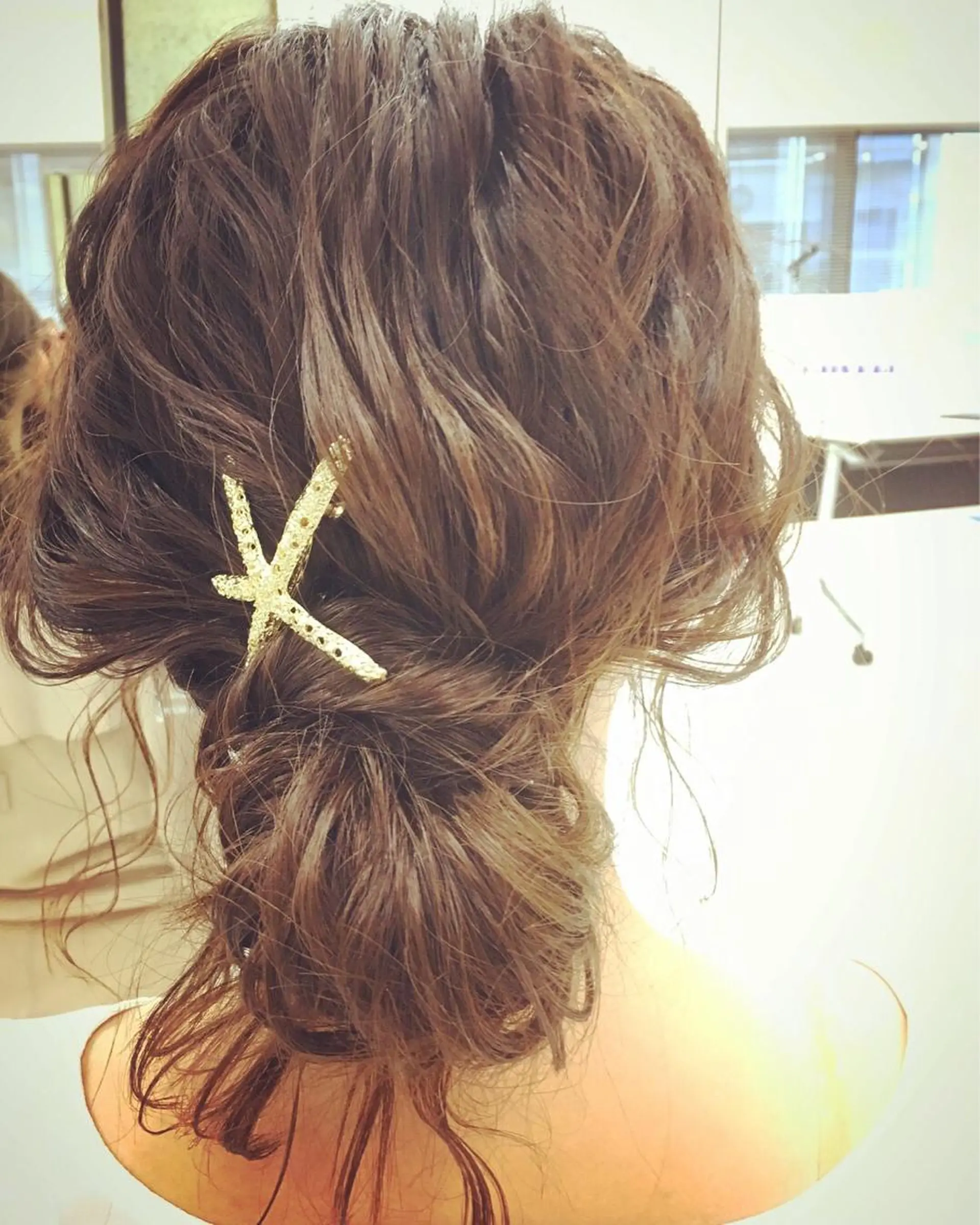 ヘアアレンジ 安永 涼のヘアスタイル