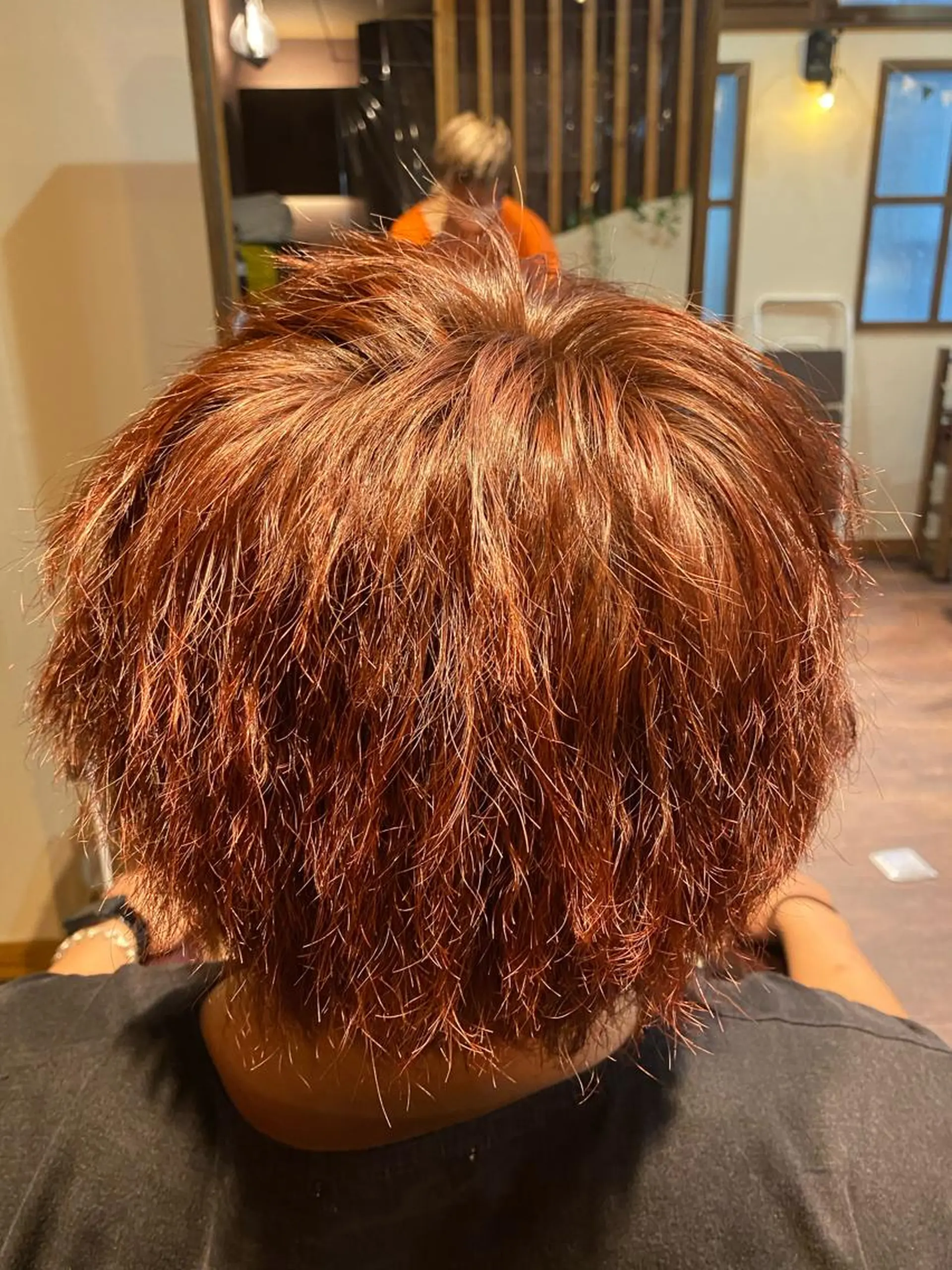 ショート カラー パーマ ヘアアレンジ メンズ キッズ ネイル マツエク・マツパ emu所属・🌈髪質改善・美髪矯 正・平野瀬乃🌈のヘアスタイル