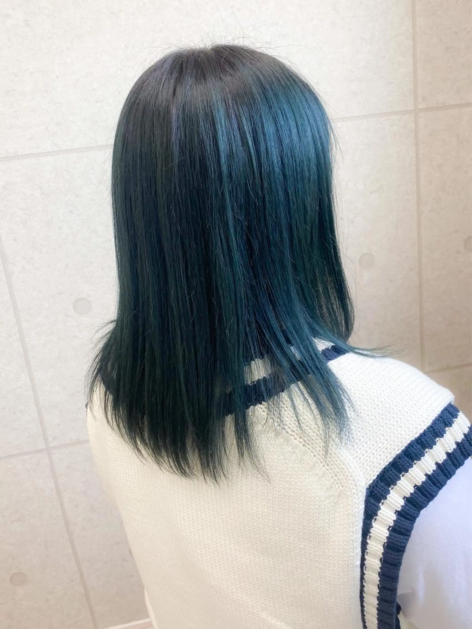 ミディアム カラー ラクーン-RacCoON-所属・甲斐綾香 /髪質改善/縮毛矯正のヘアスタイル