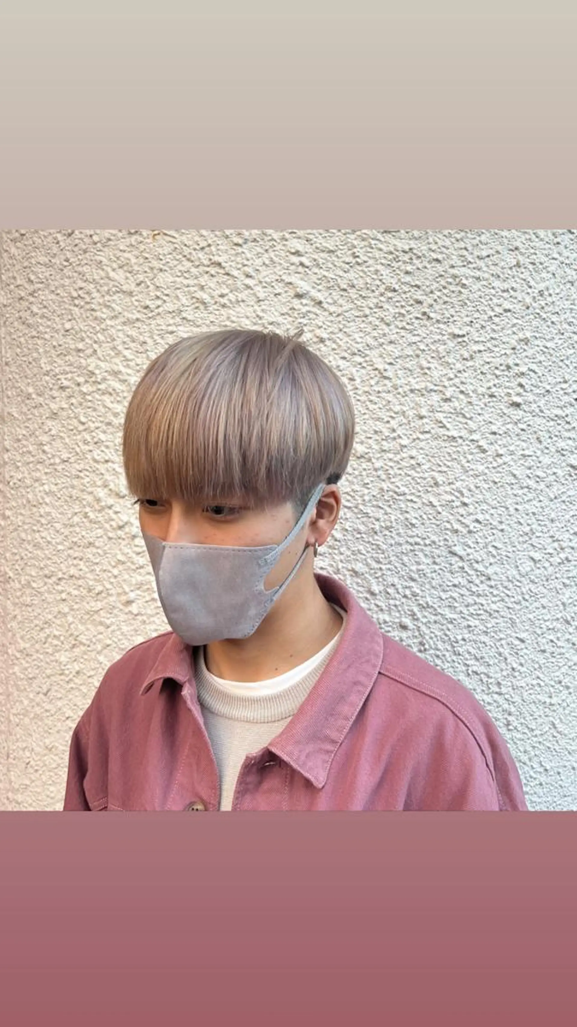 ショート カラー メンズ 茅ヶ崎パーマ特化/ スパイラル/ハルキのヘアスタイル