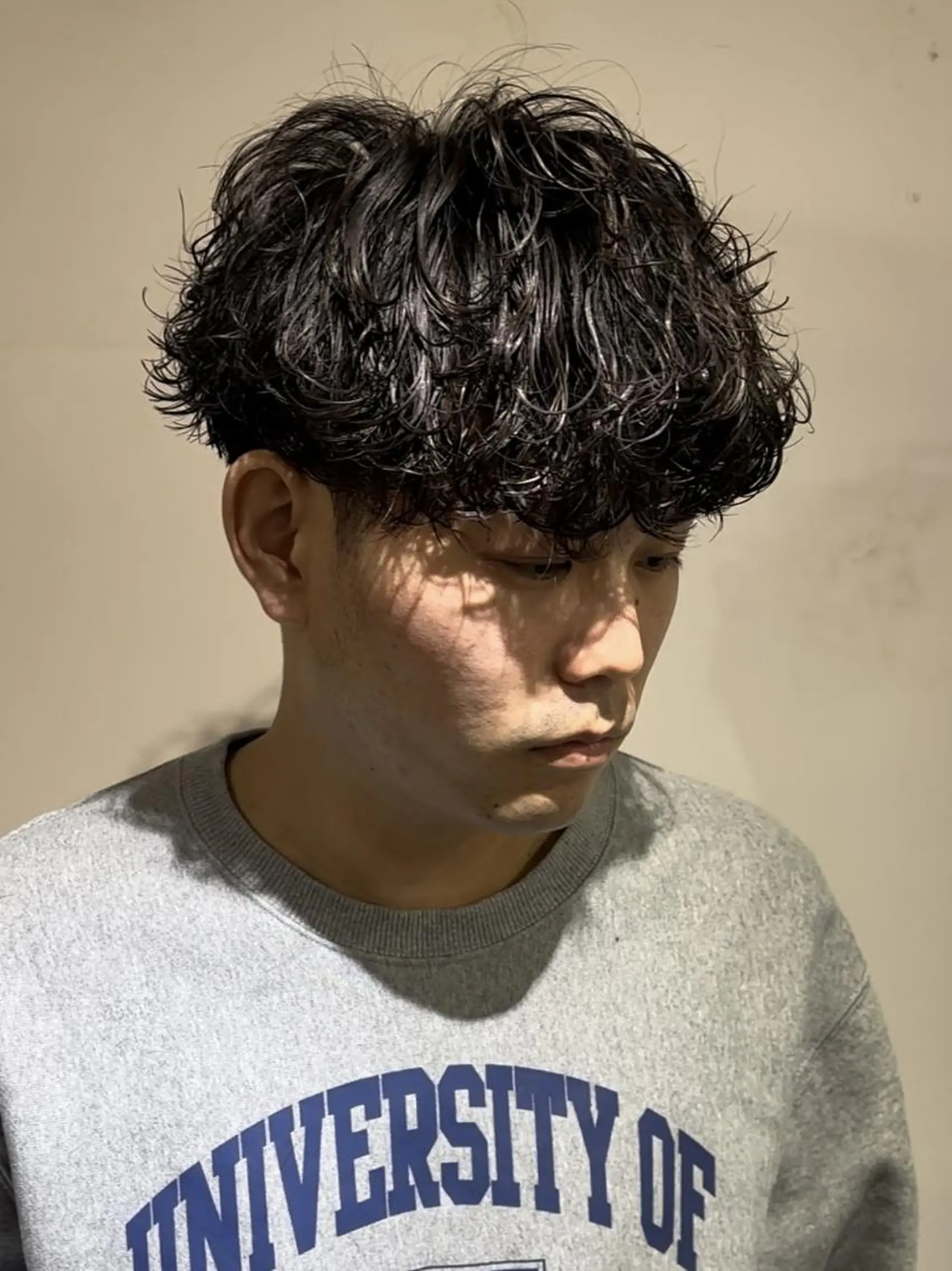 パーマ メンズ 京都韓国ヘア🇰🇷 /髪質改善/透カラーのヘアスタイル