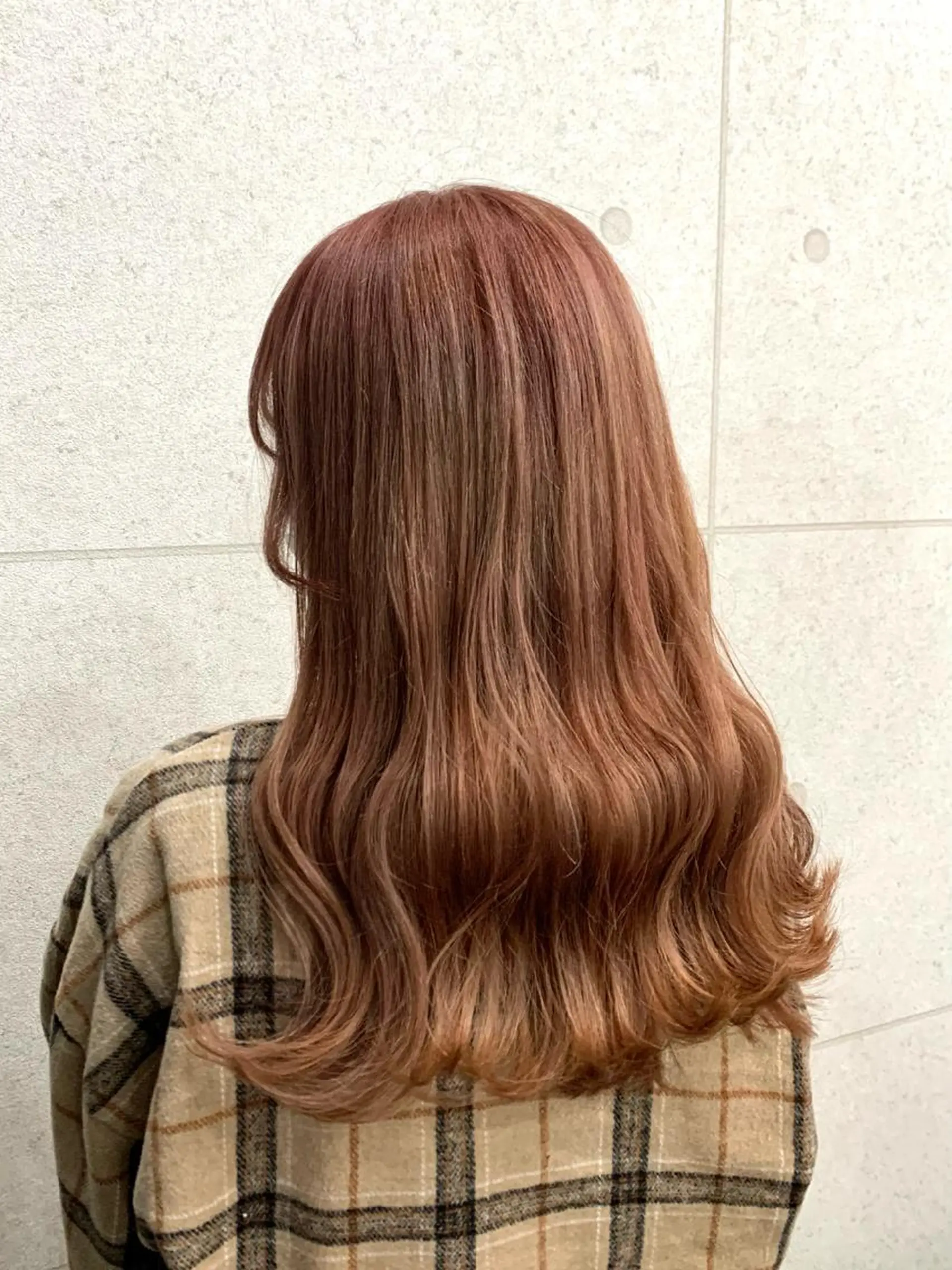ロング カラー レイヤー ハイトーン 暖色⭐︎KANAKOのヘアスタイル