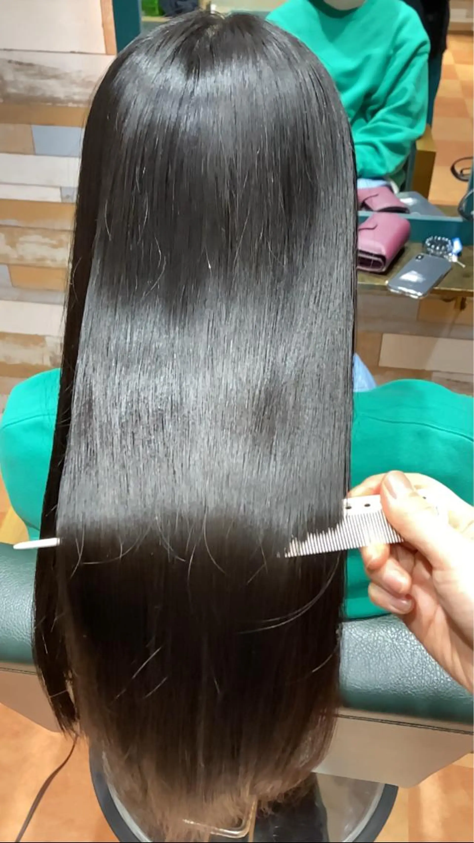 ロング カット 縮毛矯正 Kai by BalcoNY所属・髪質改善✨ヘッドスパ 検定✂︎まつざわのヘアスタイル