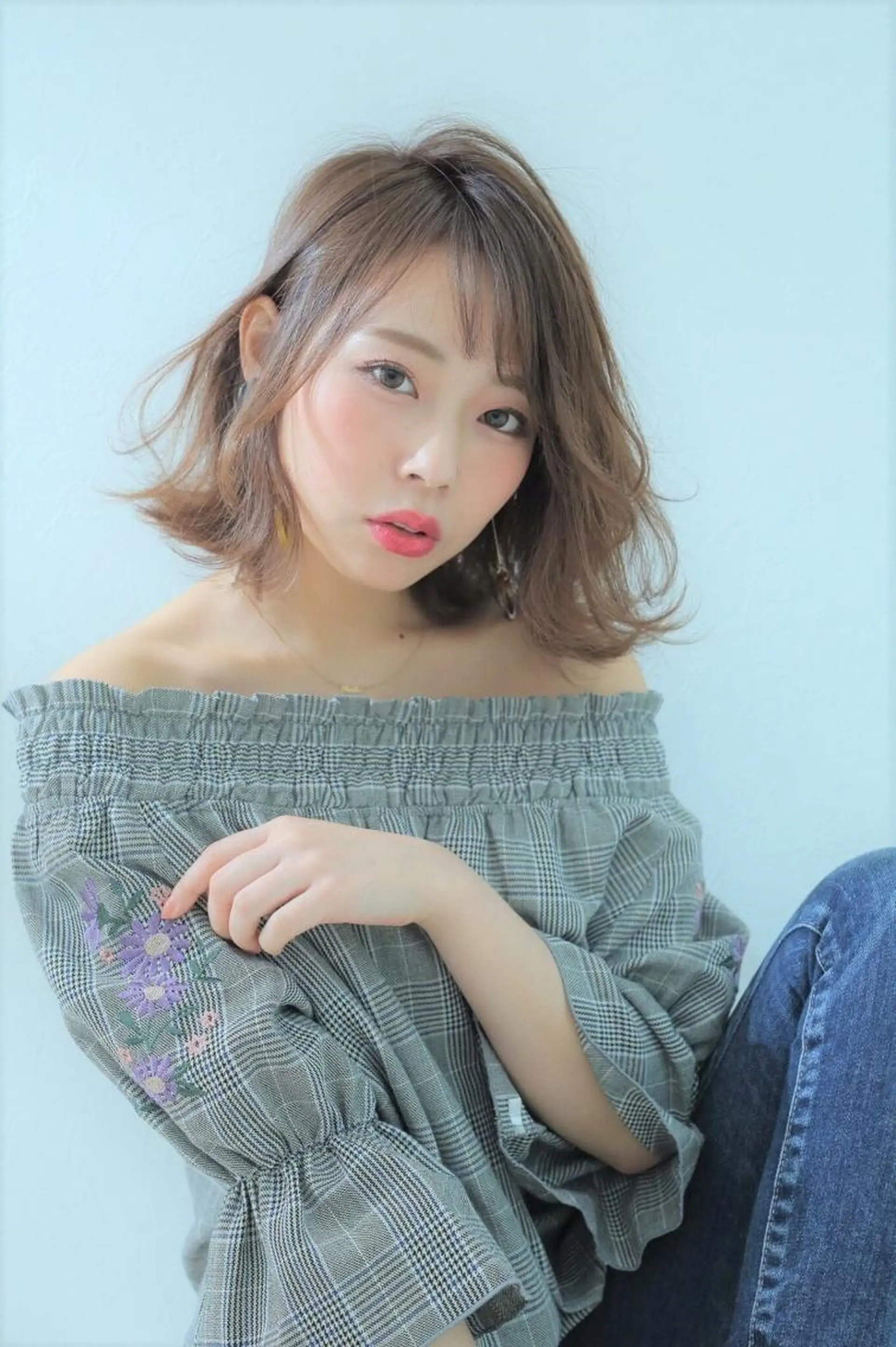 ミディアム 指名支持率NO.1 スタイリストのヘアスタイル