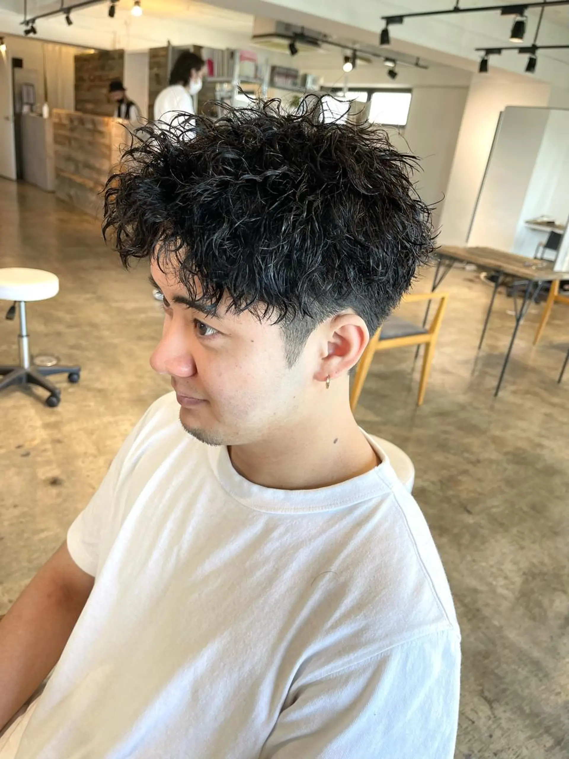 ショート 外国人風カラー ハイライト ショートヘア ウルフカット カット パーマ メンズケアブリーチ 特化🔥村田のヘアスタイル