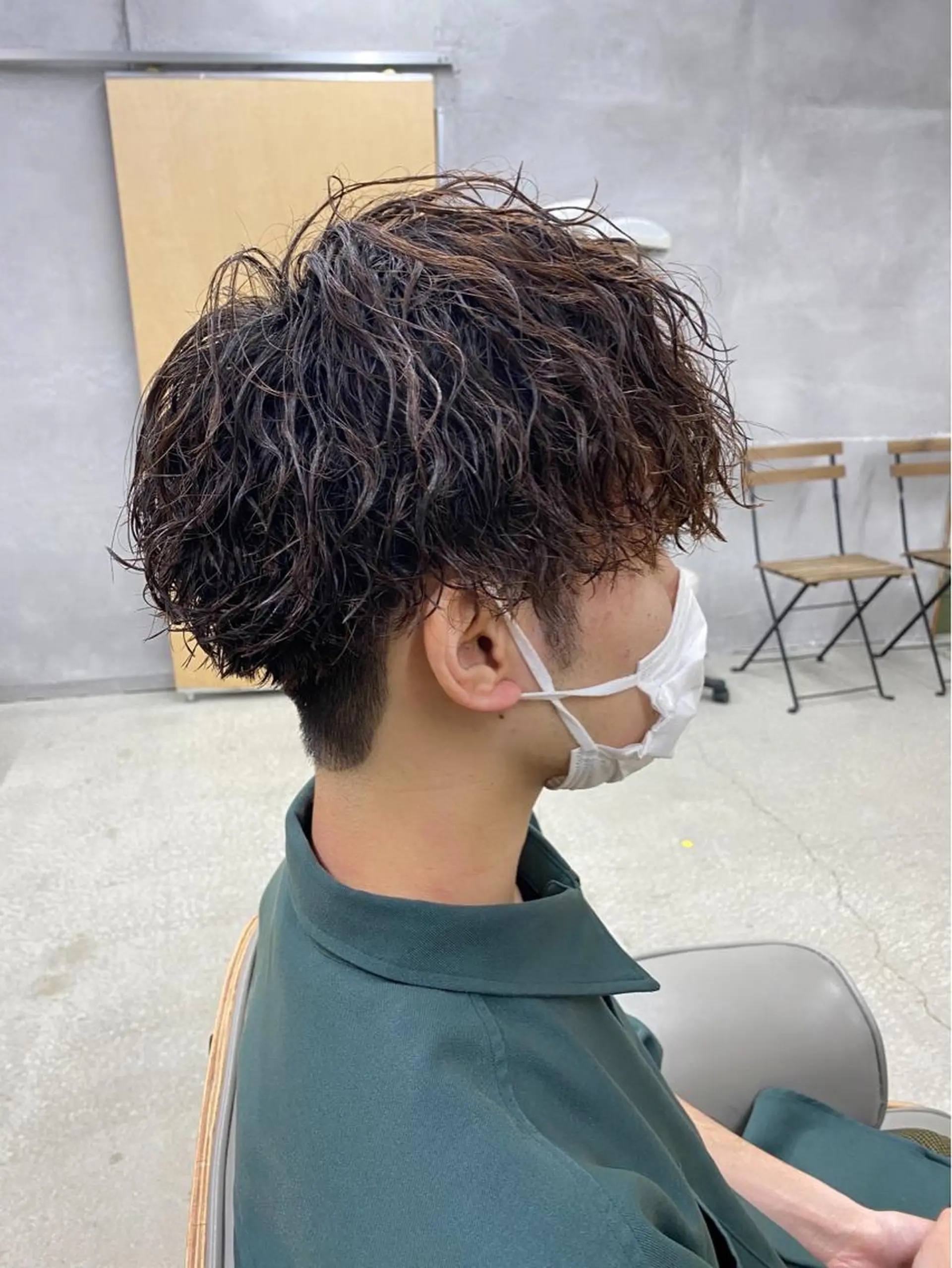 ショート パーマ メンズ emo.92co 🌱山本翔太のヘアスタイル