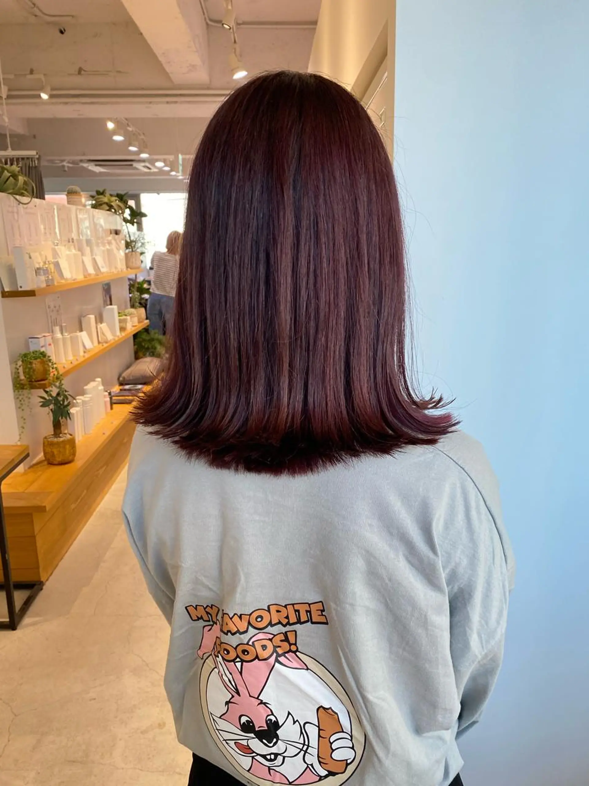 ミディアム カラー ヘアアレンジ ブリーチ ピンクカラー 【メンズ】 ルービック豊中のヘアスタイル