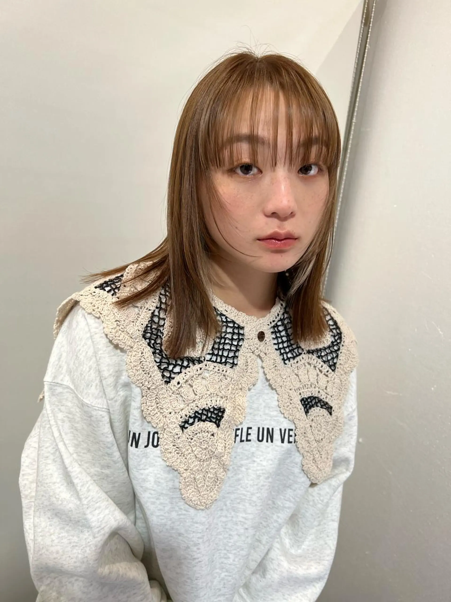 ミディアム 🌷山田 有友名🌷のヘアスタイル