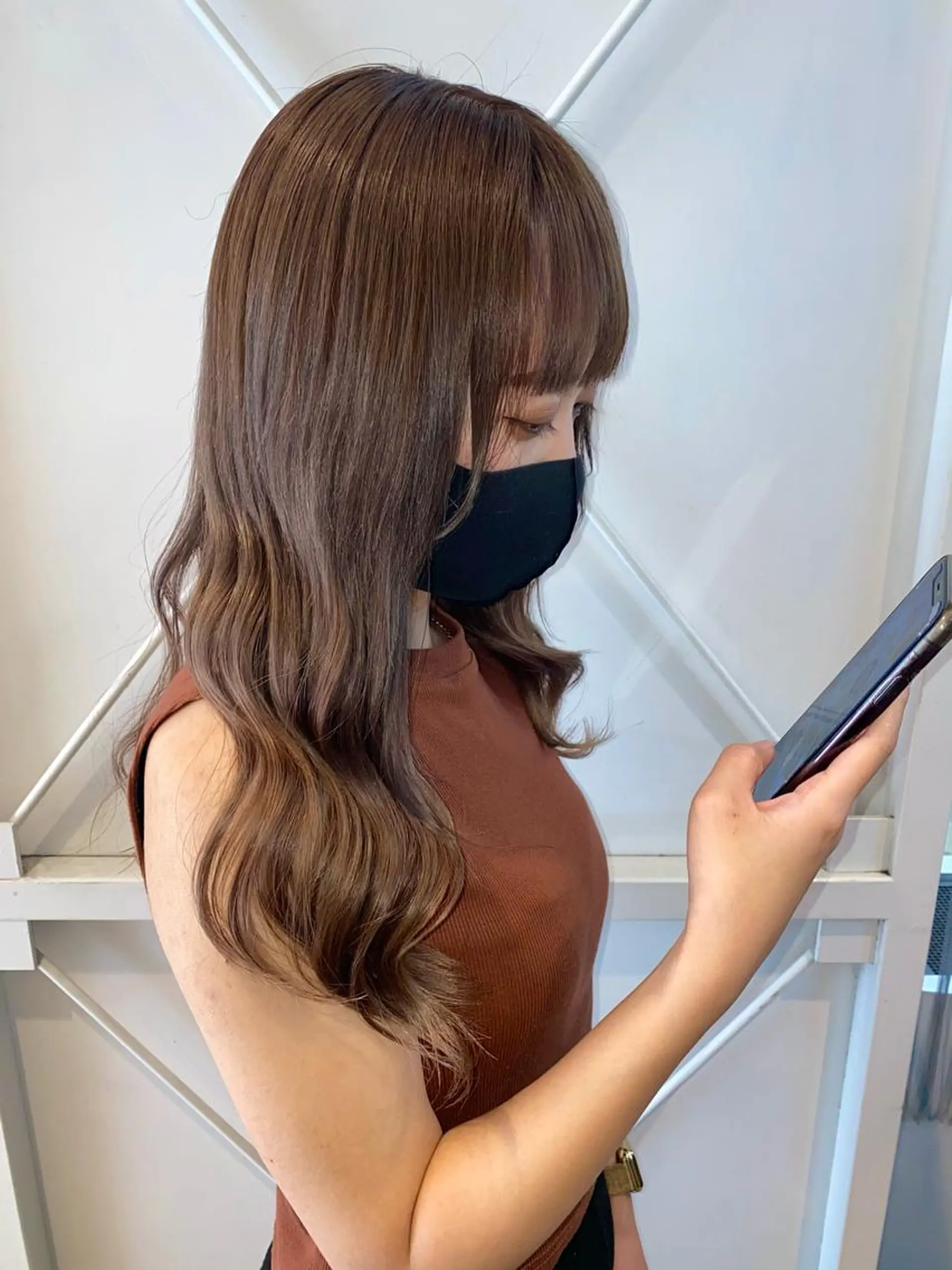 ロング カラー 当日予約◎ risaのヘアスタイル