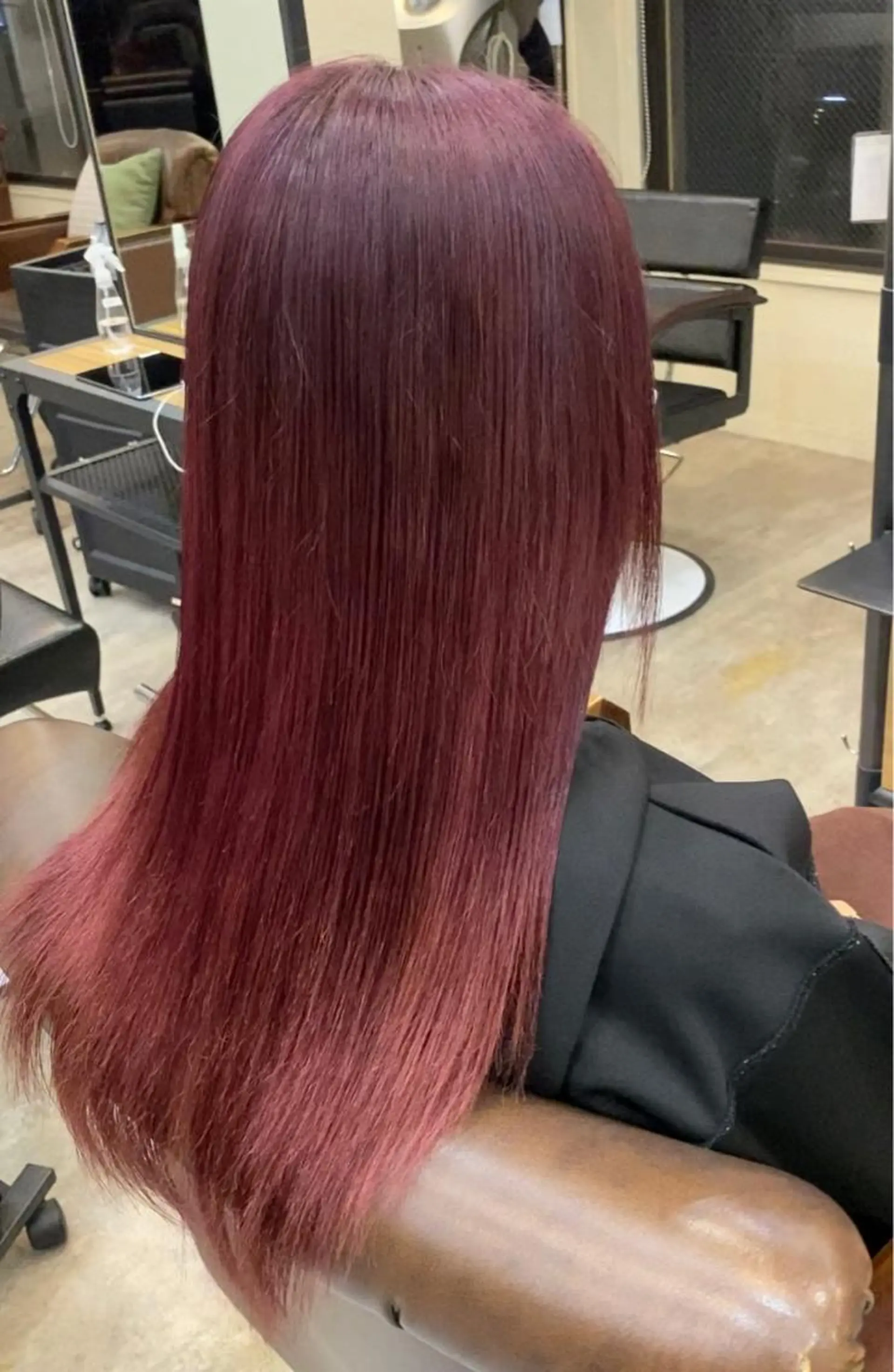 ロング カラー ピンクカラー ローズカラー 🟢NEGi🟣 🫧髪質改善のヘアスタイル