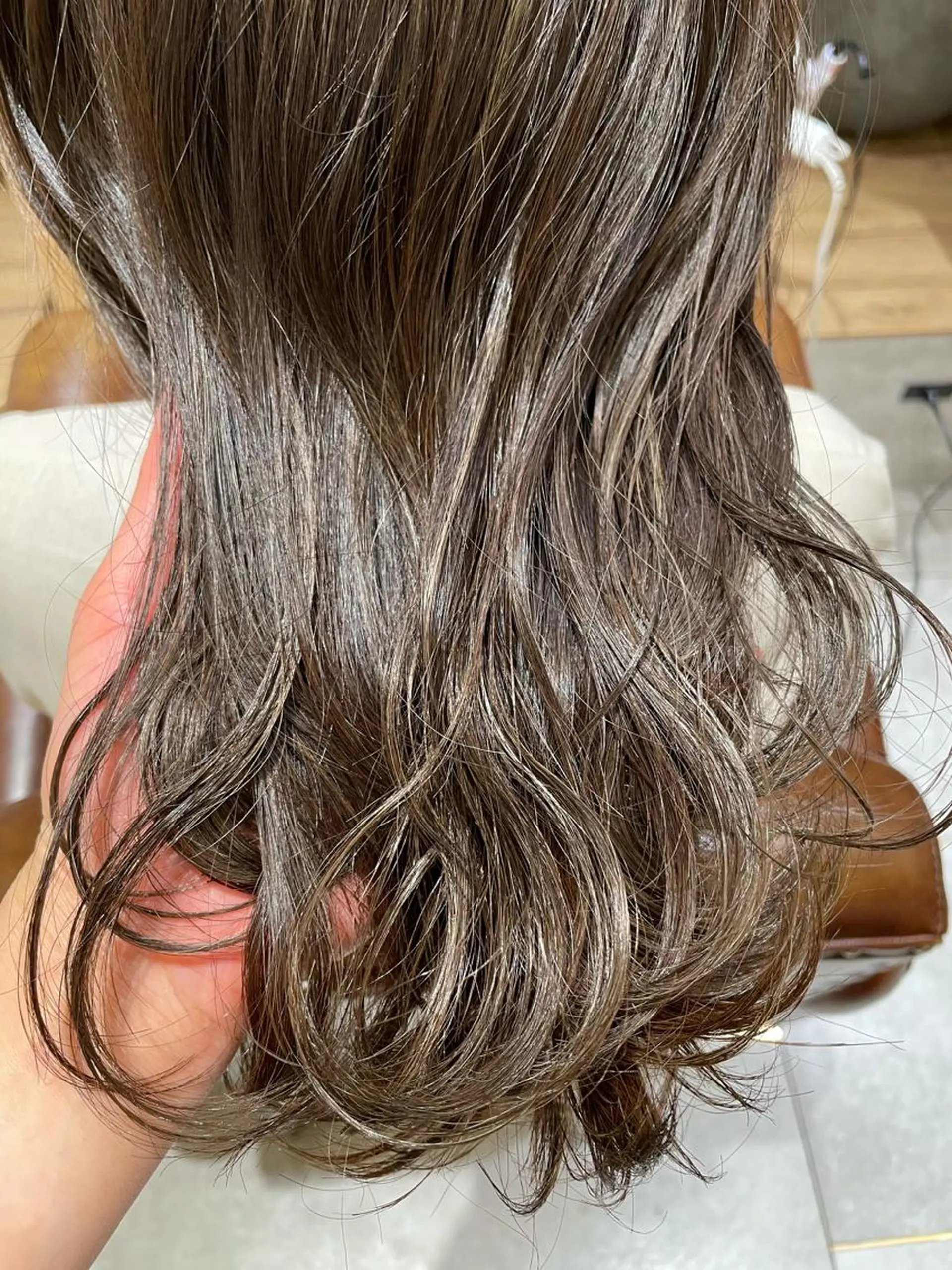 セミロング ふわっとレイヤー‪☆ 菅原 千鶴のヘアスタイル