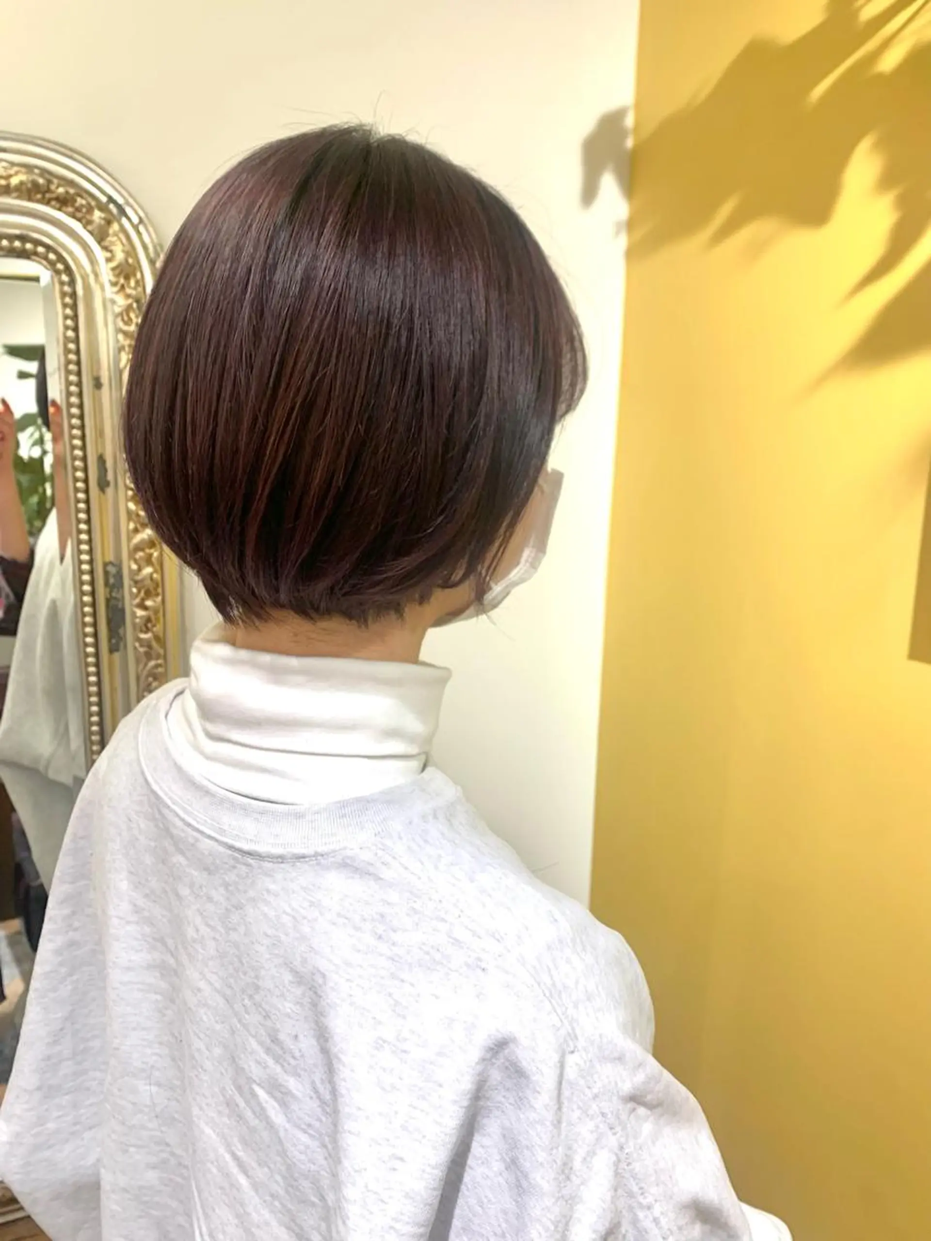 ショート カラー ショートボブ インナーカラー ボブ 伸ばしかけ ショートヘア 美容室tanacocolo所属・草野 ゆずきのヘアスタイル