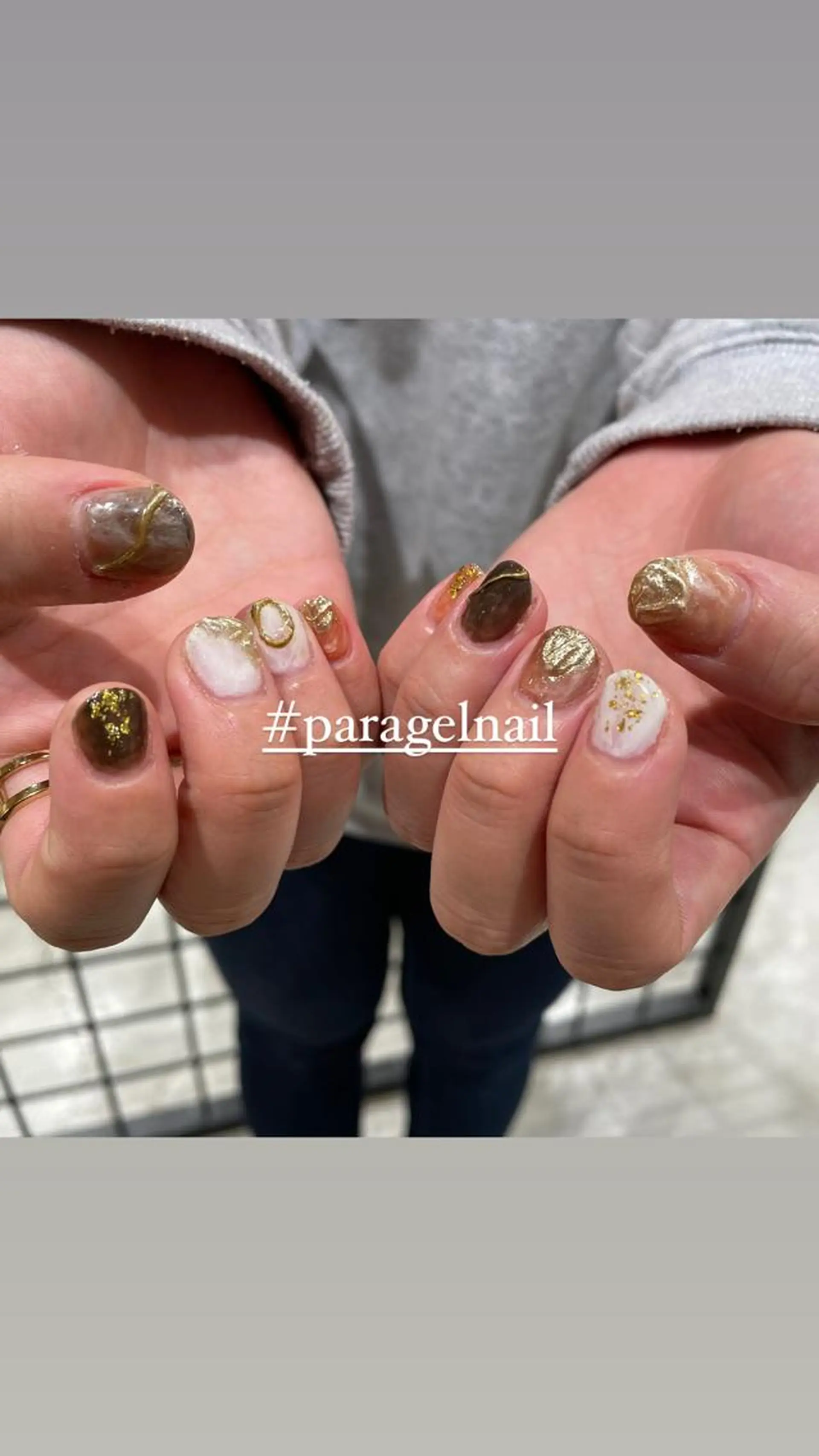 ネイル ニュアンスネイル ハンドネイル 淡色ネイル 🎀moeのネイルデザイン