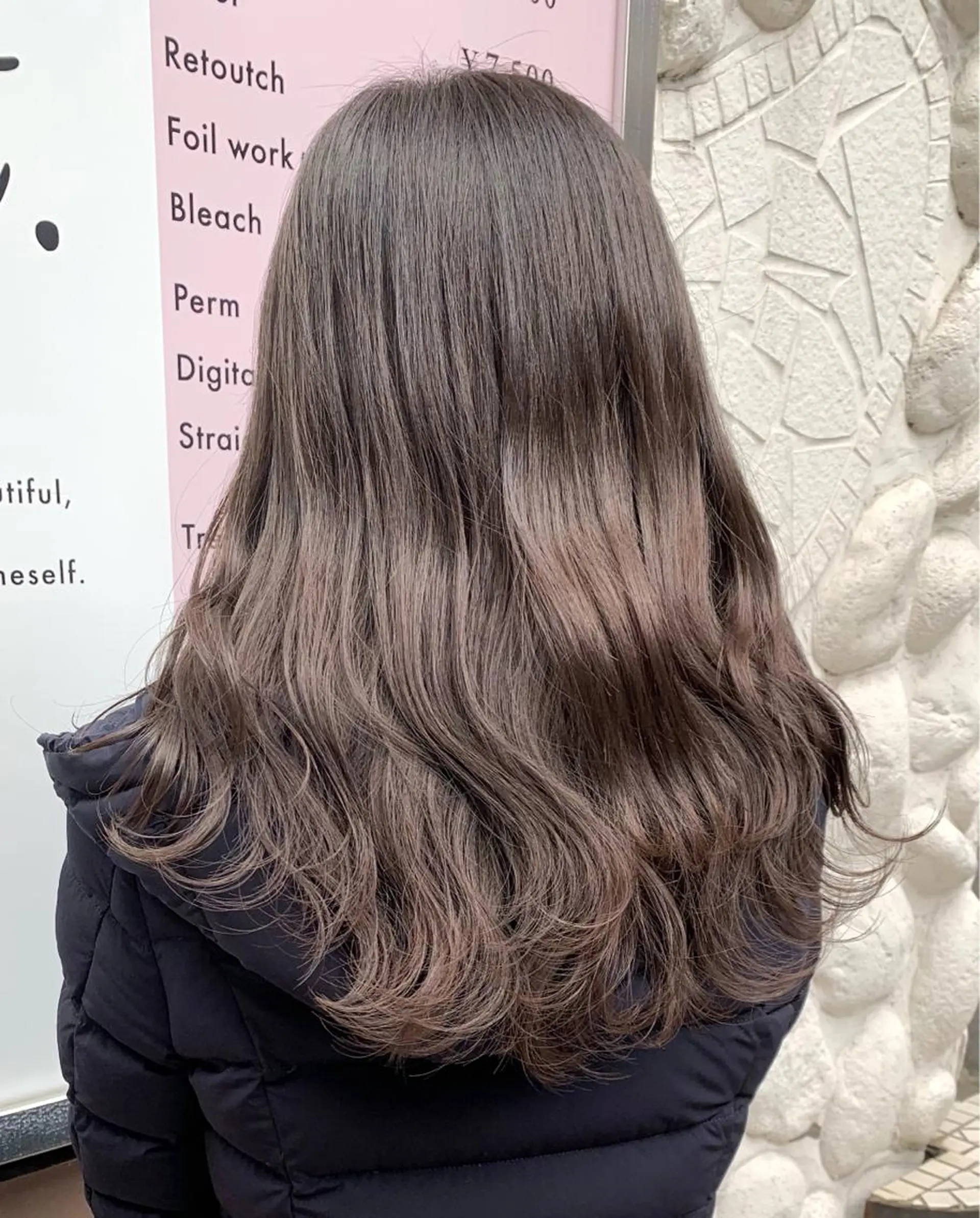 ロング カラー カット トリートメント 樫原裕二 /柔らかいカラーのヘアスタイル