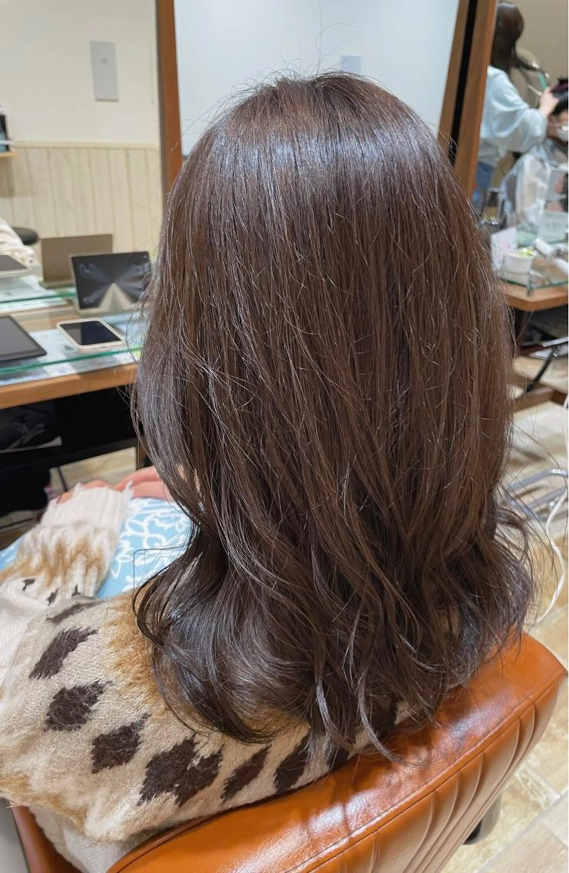 セミロング 松島 涼花のヘアスタイル