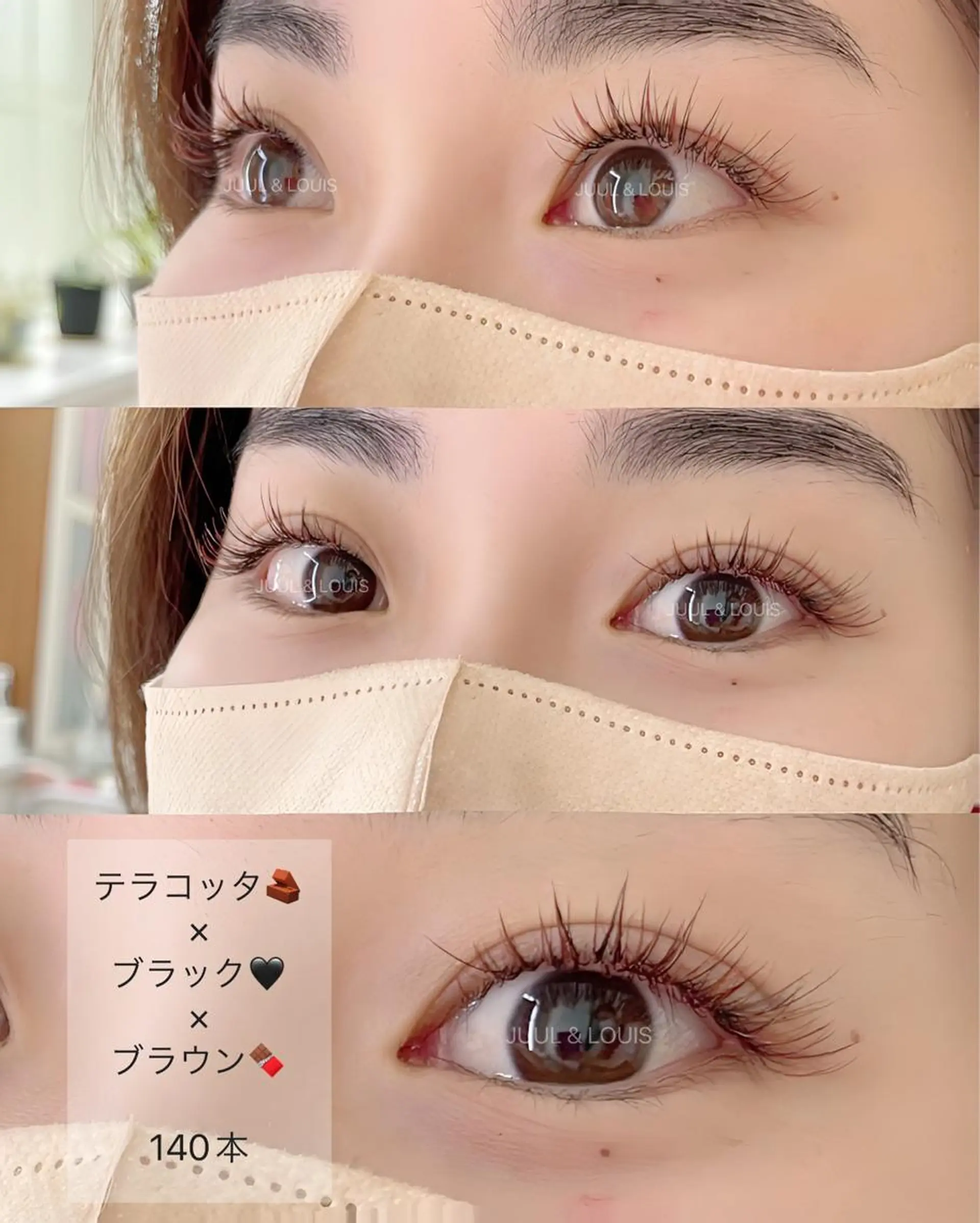 マツエク・マツパ バインドロック パリジェンヌラッシュリフト ボリュームラッシュ まつげのお店 JUUL & LOUIS ジュールアンドルイス所属・JUUL&LOUIS 福藤 瞳のエステ・リラクイメージ