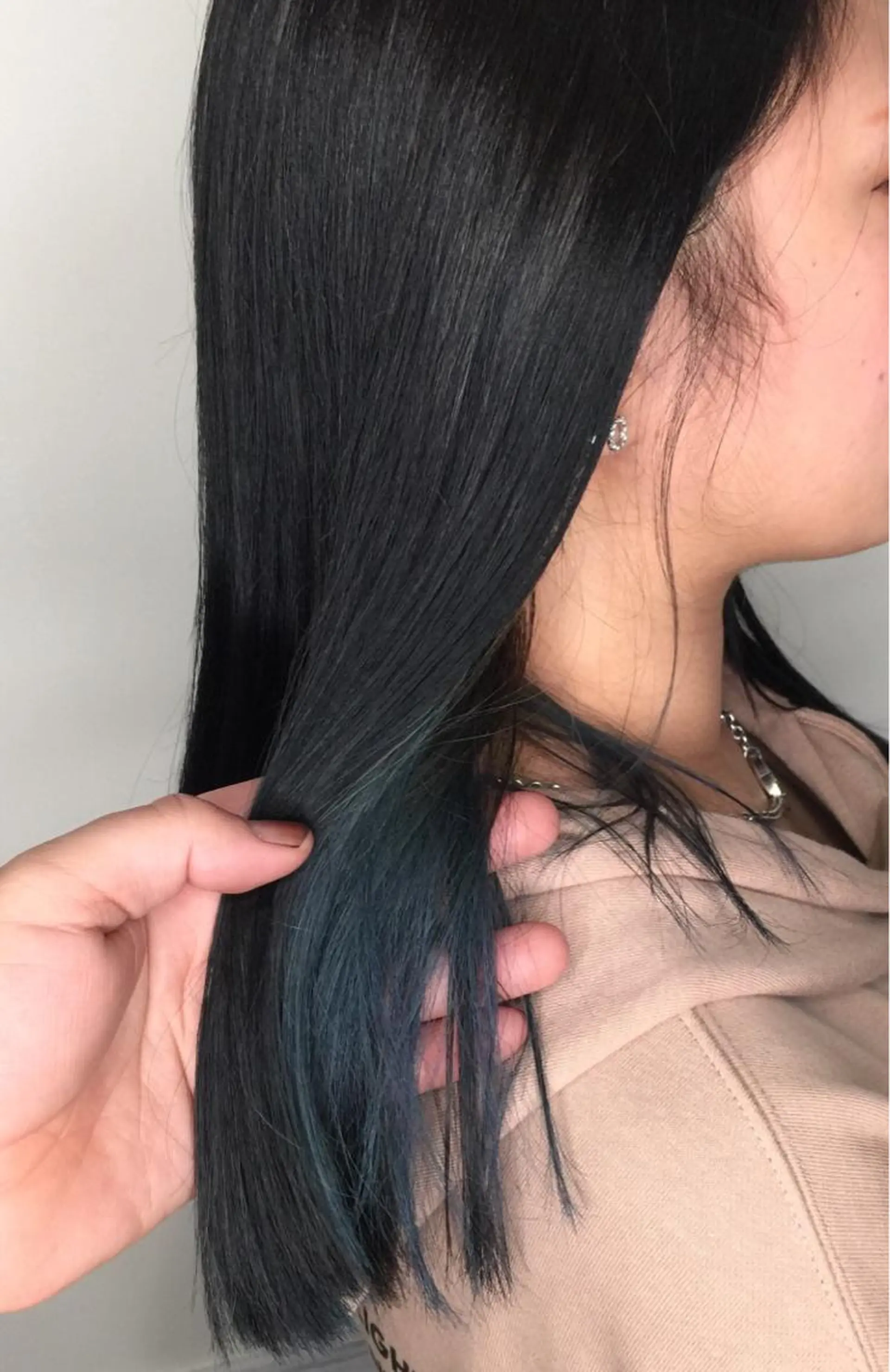 セミロング ヘアカラー 店長 奈須 雄紀のヘアスタイル