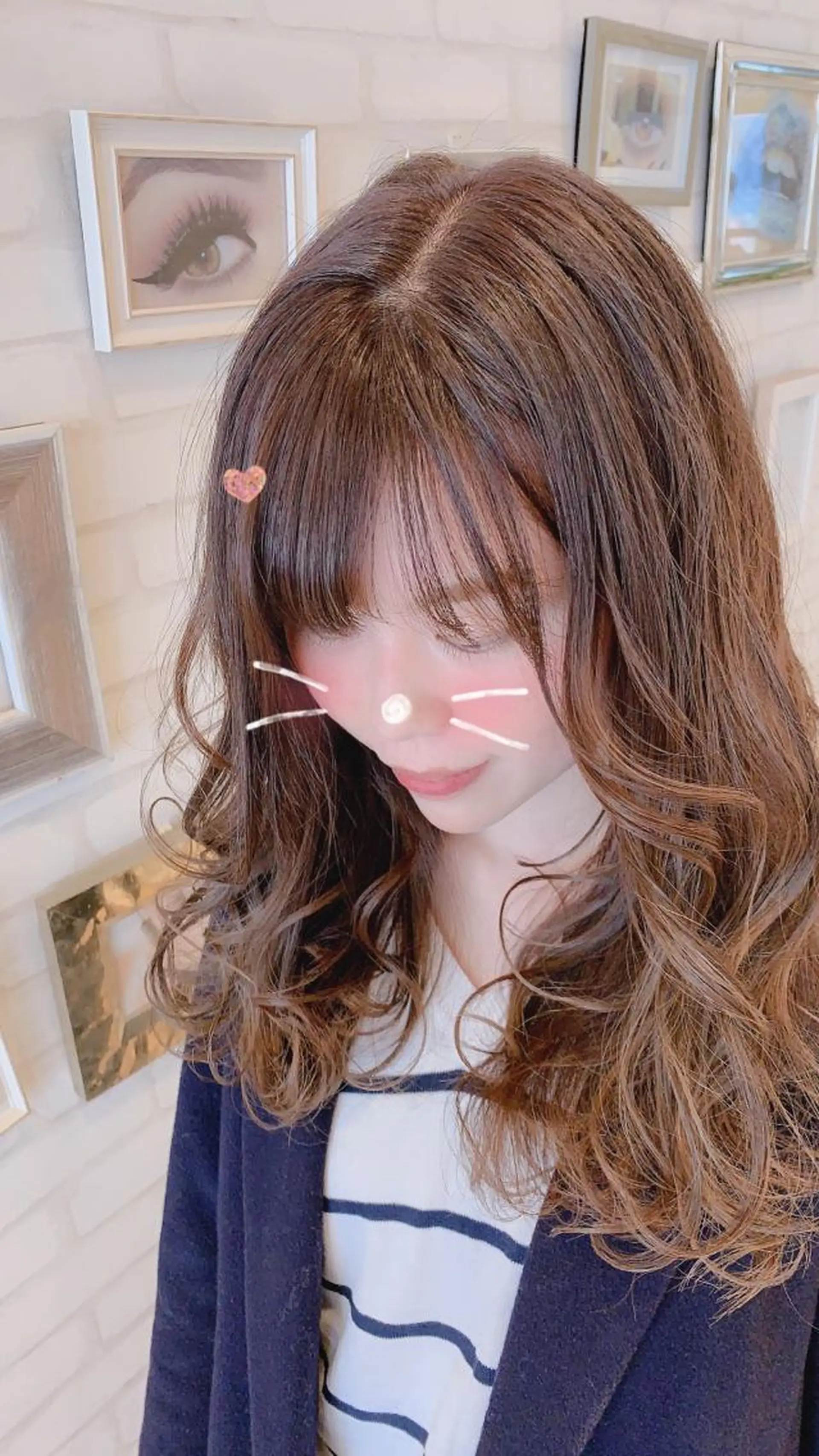 ミディアム ému エミュ　hair &spa所属・近藤 みゅうまのヘアスタイル