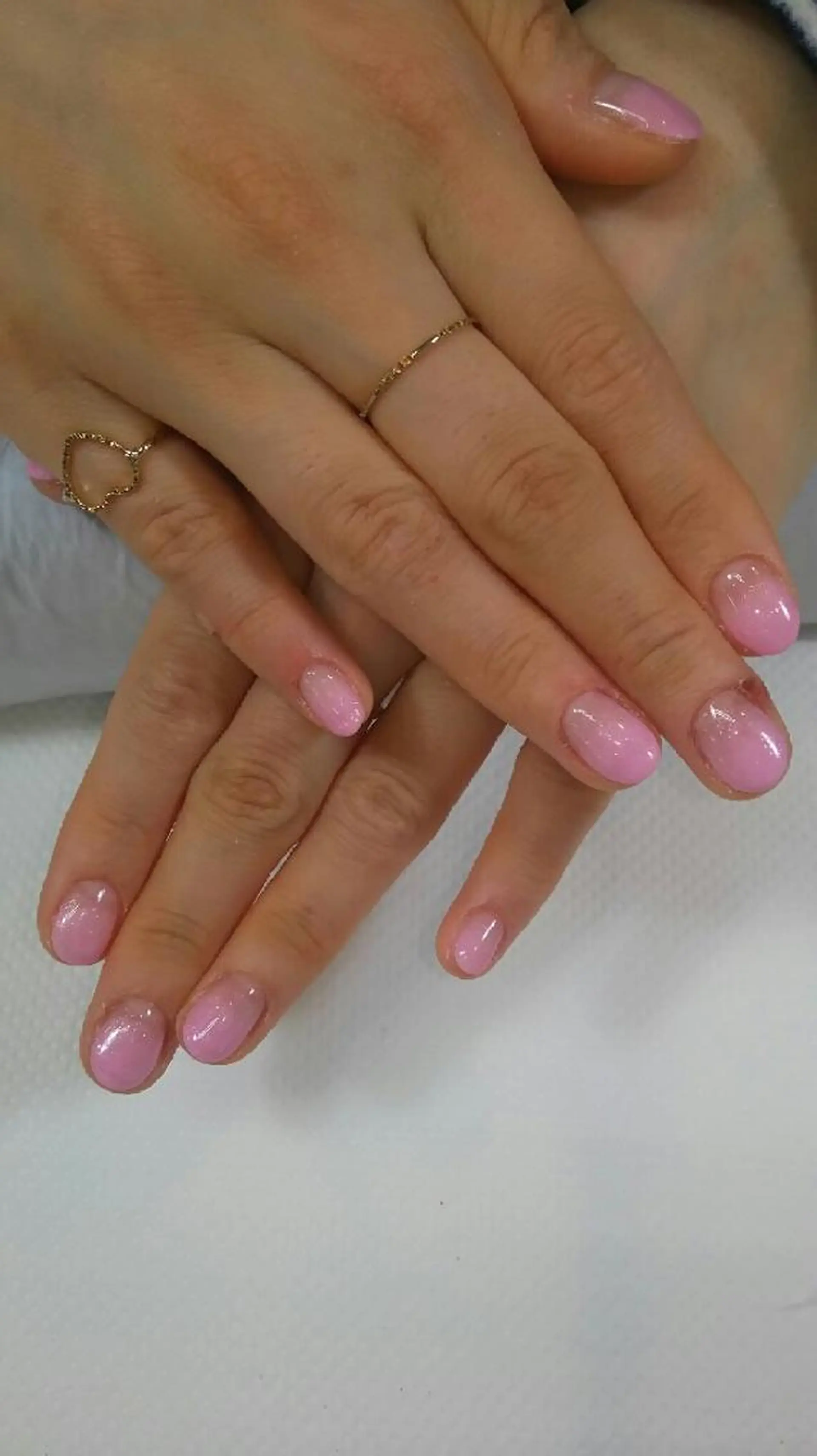 ネイル ラメ(グリッター) ピンク ネイルサロン ショコラのネイルデザイン