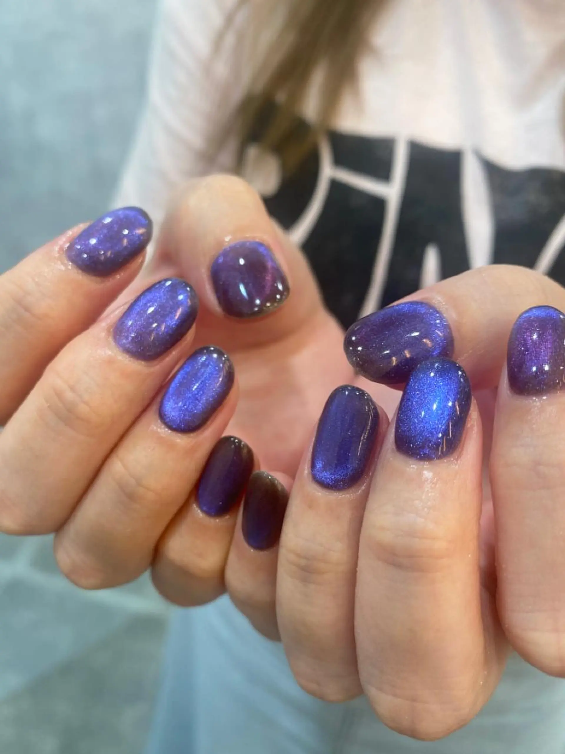 ネイル ハンドネイル NINEnami ニュアンスネイルのネイルデザイン