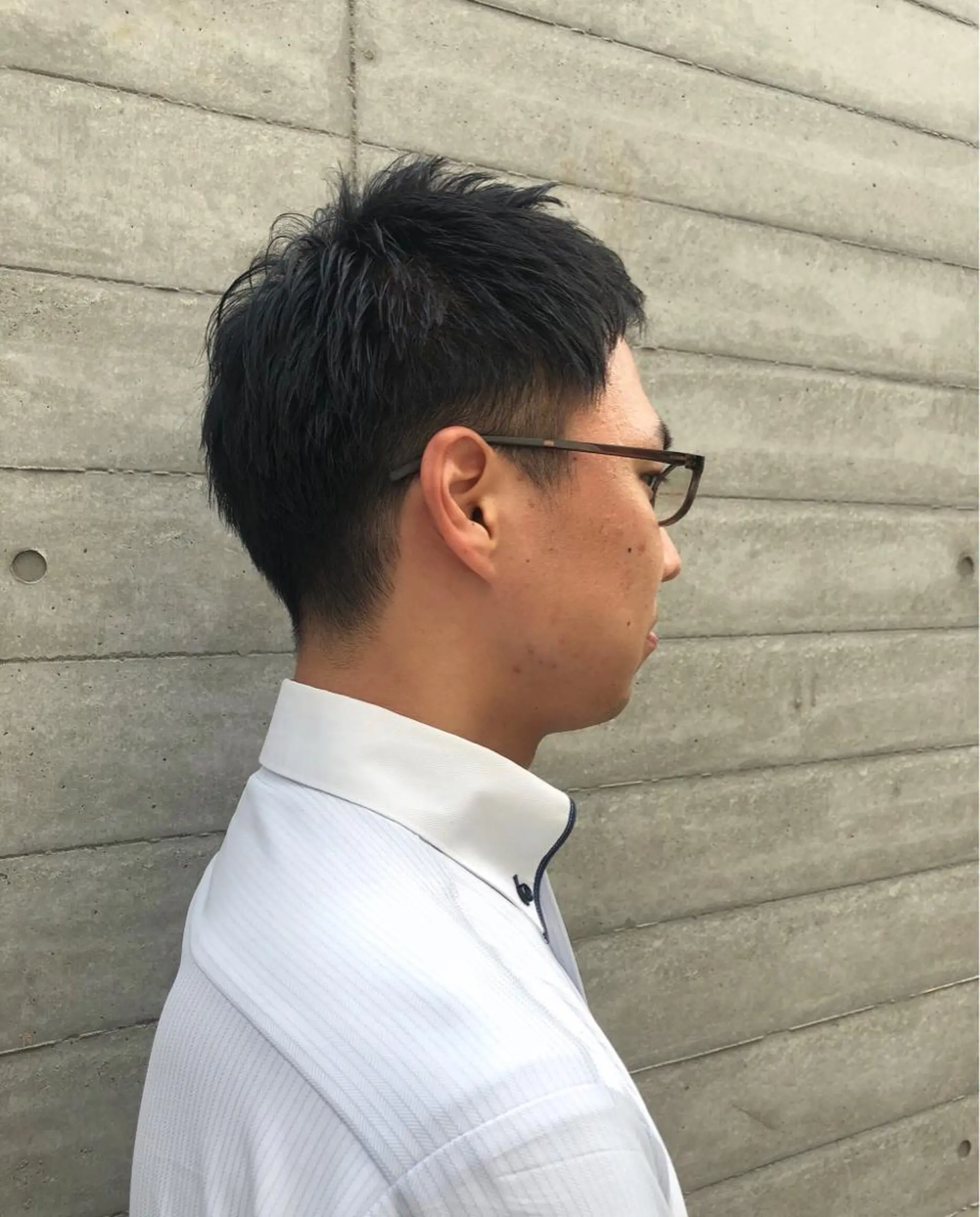 メンズ ✨色持ちの良い艶 カラー✨蟹江真世のヘアスタイル