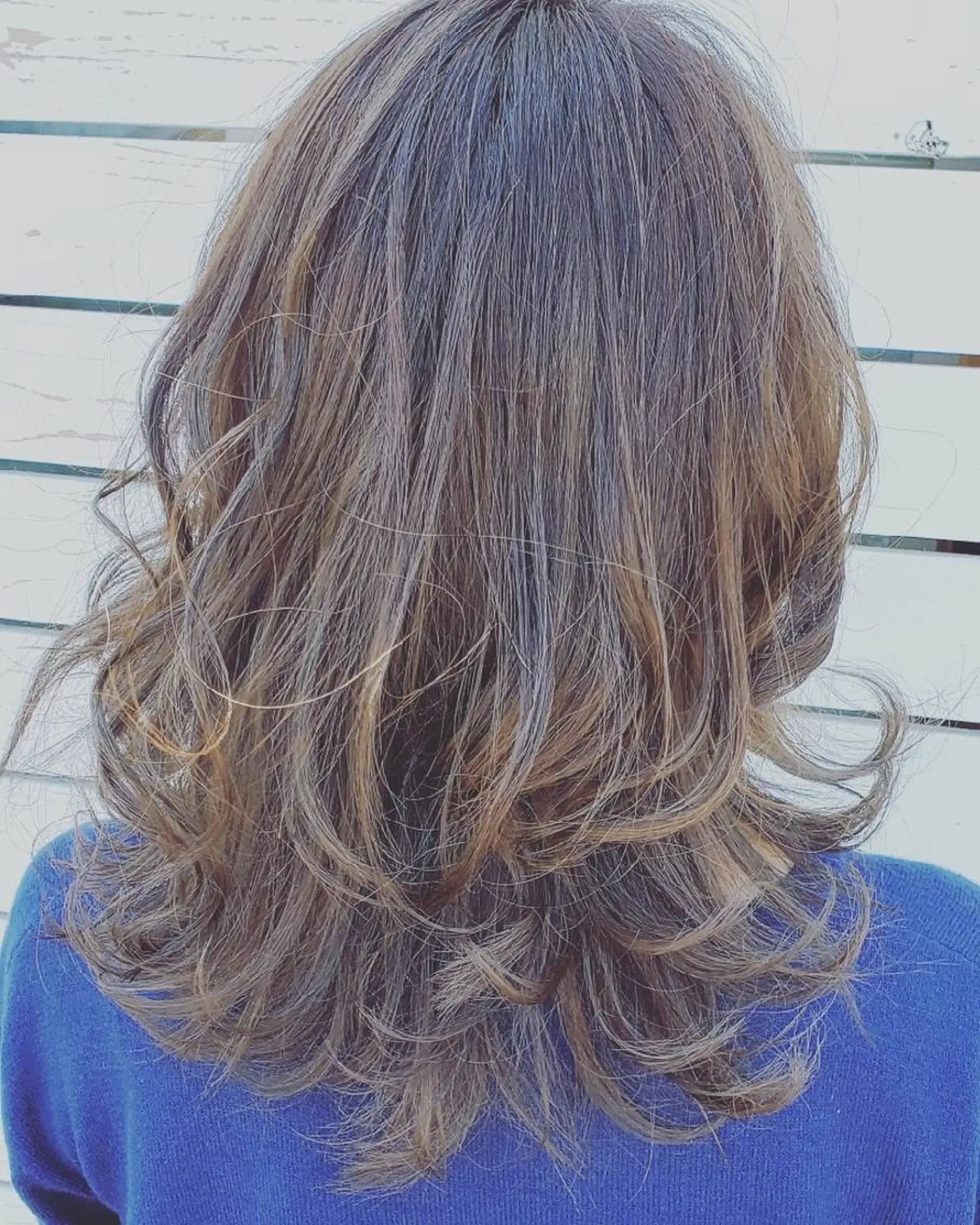 ミディアム クリーピー　オーナー 福田 将太のヘアスタイル