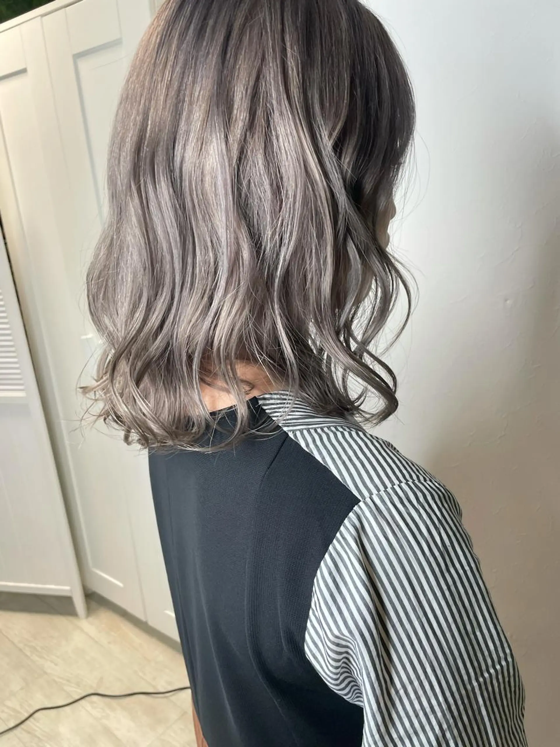 ミディアム ヘアカラー force  hair所属・🫧富田 苑実🫧のヘアスタイル