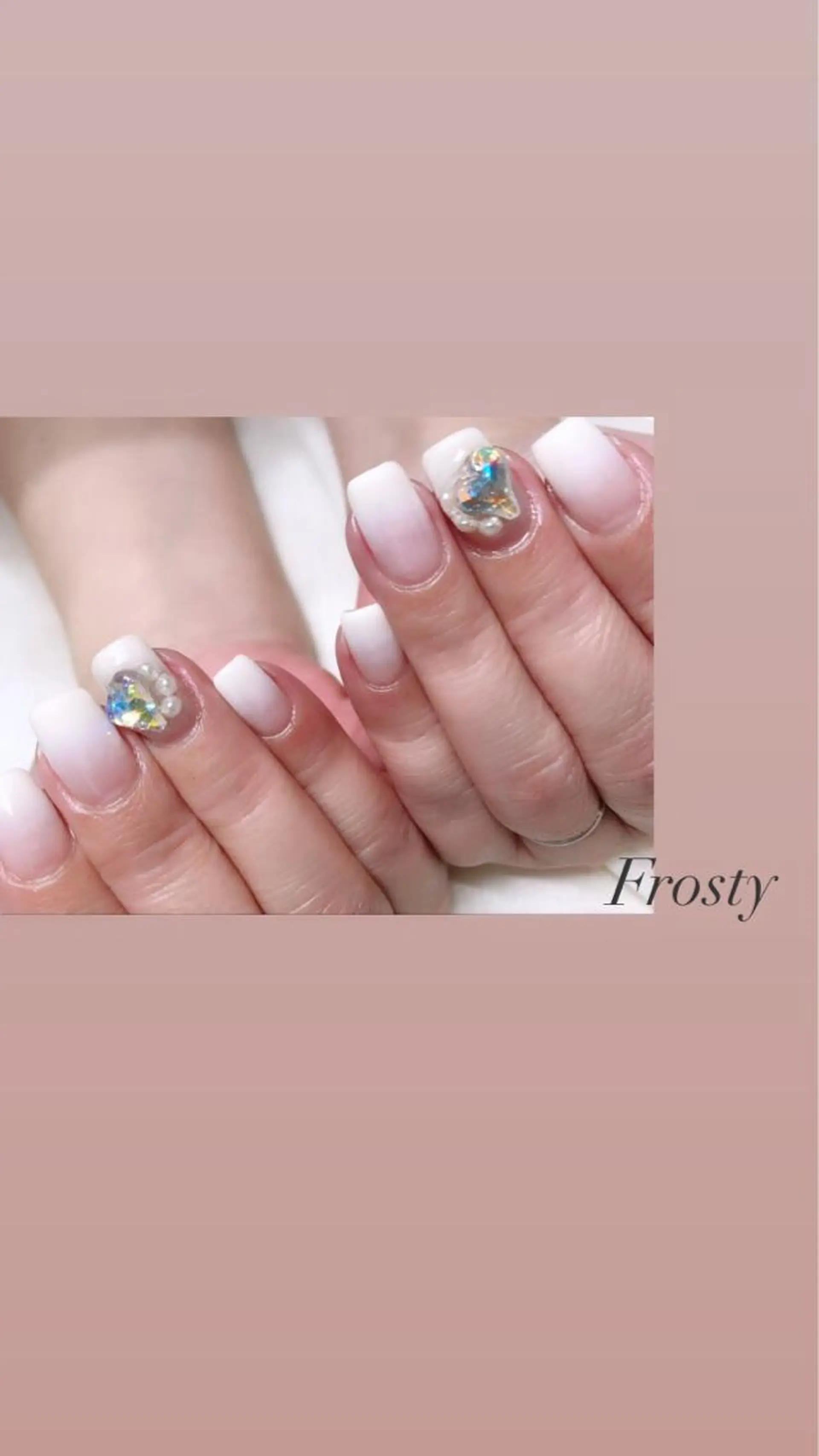 ネイル ハート Mys. 松本結衣のネイルデザイン