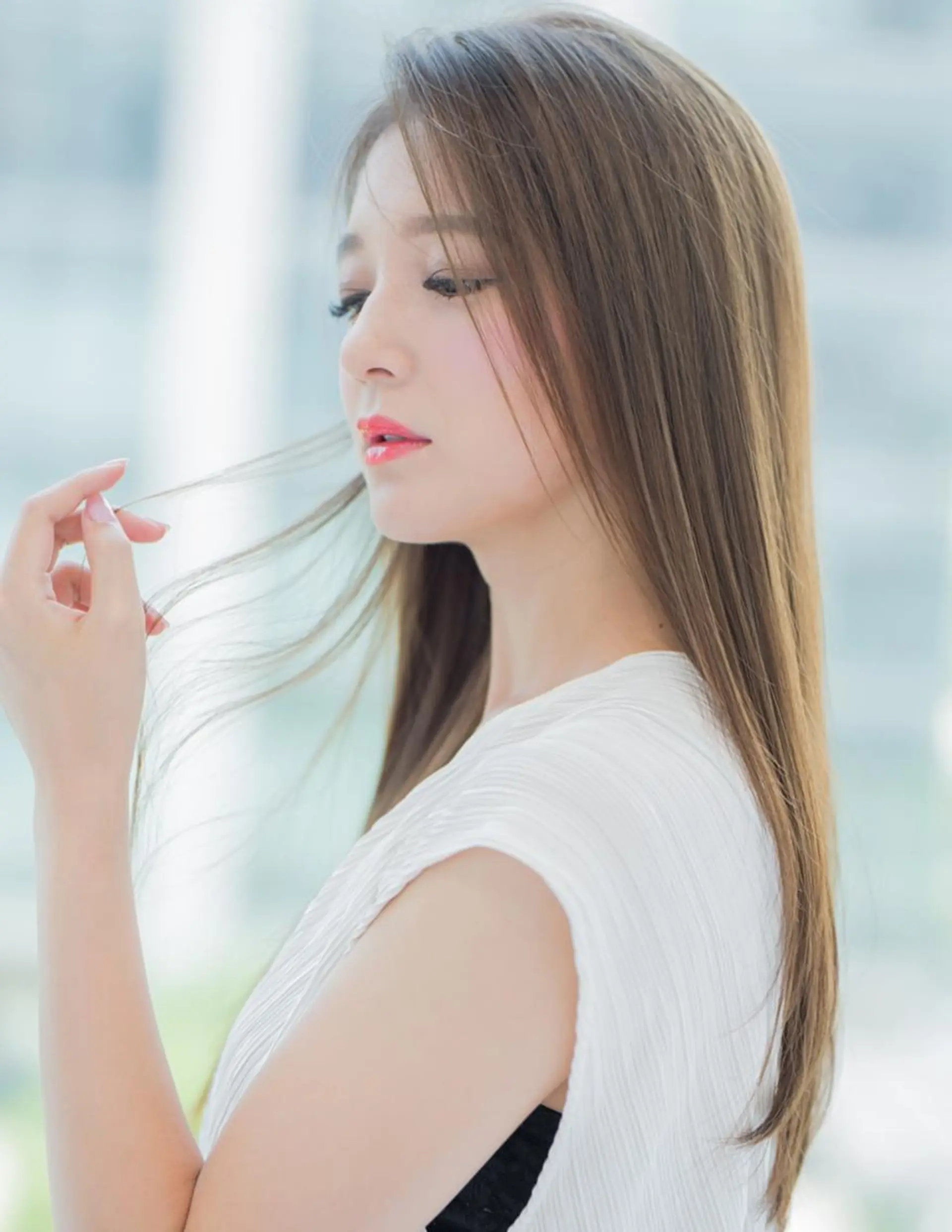 セミロング U-REALM kawasakiのヘアスタイル