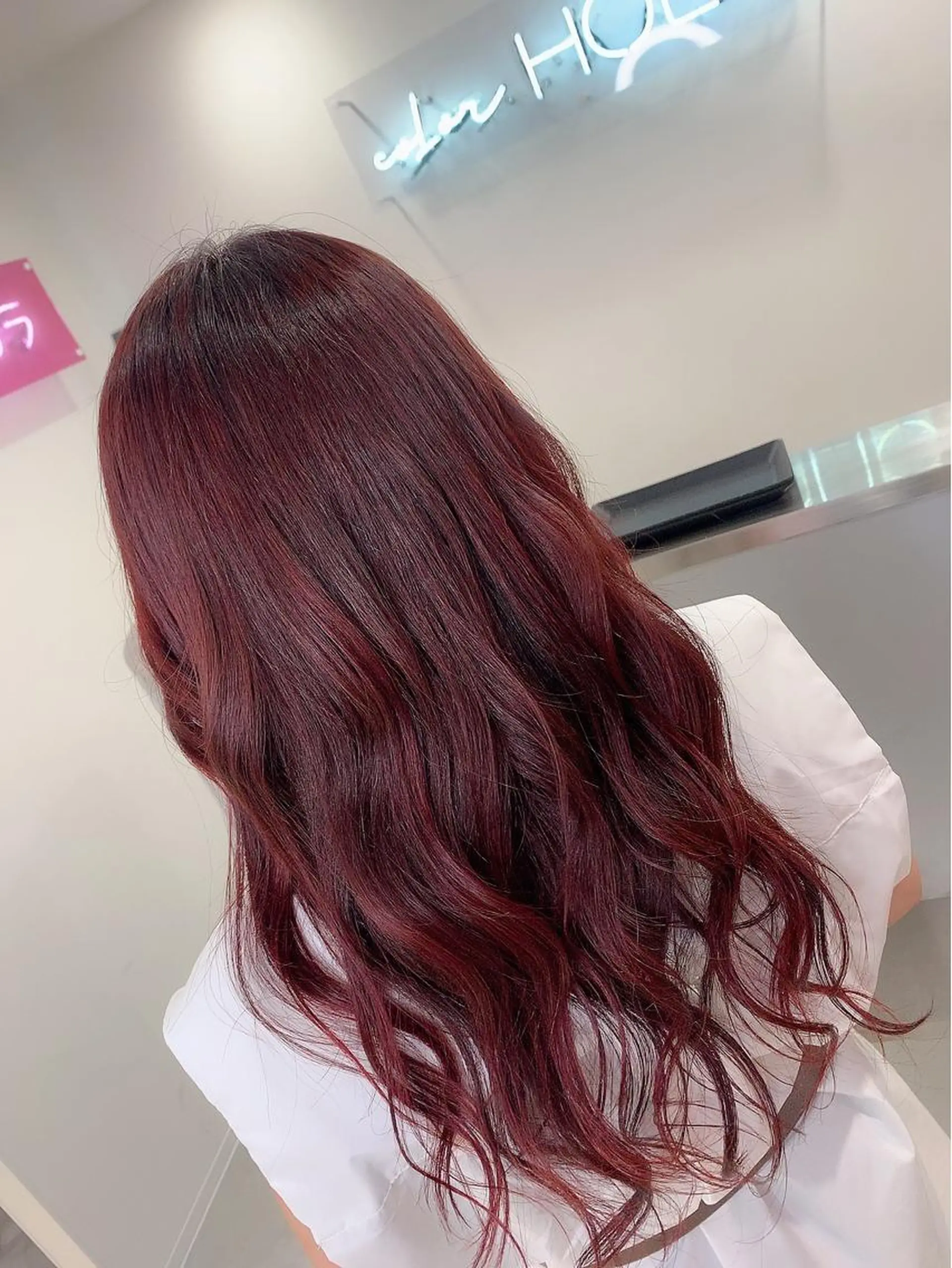 ロング ヘアカラー トリートメント Iris所属・ハイトーン特化サロン 💎MOCA💎のヘアスタイル